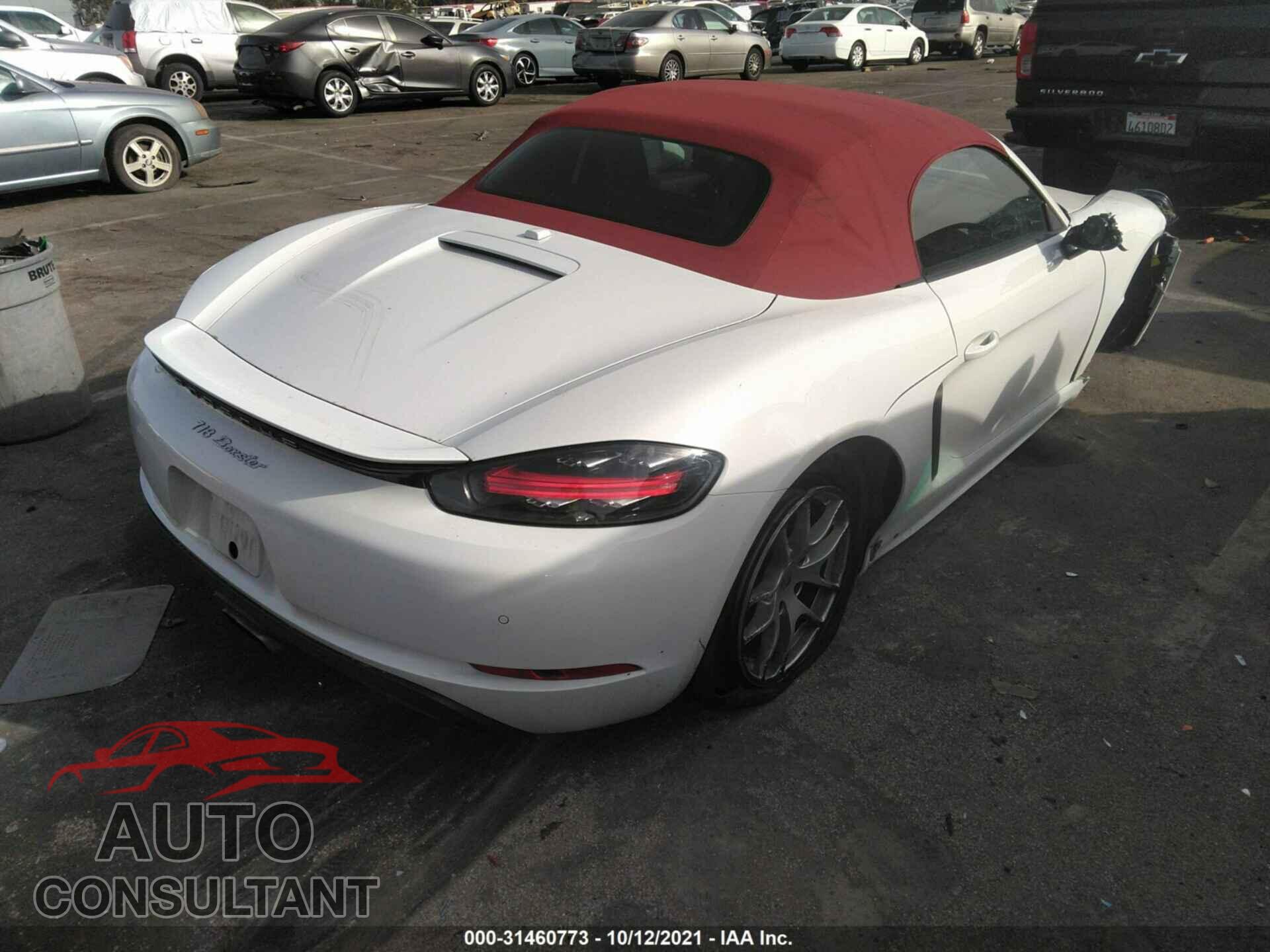 PORSCHE 718 BOXSTER 2018 - WP0CA2A83JS210320