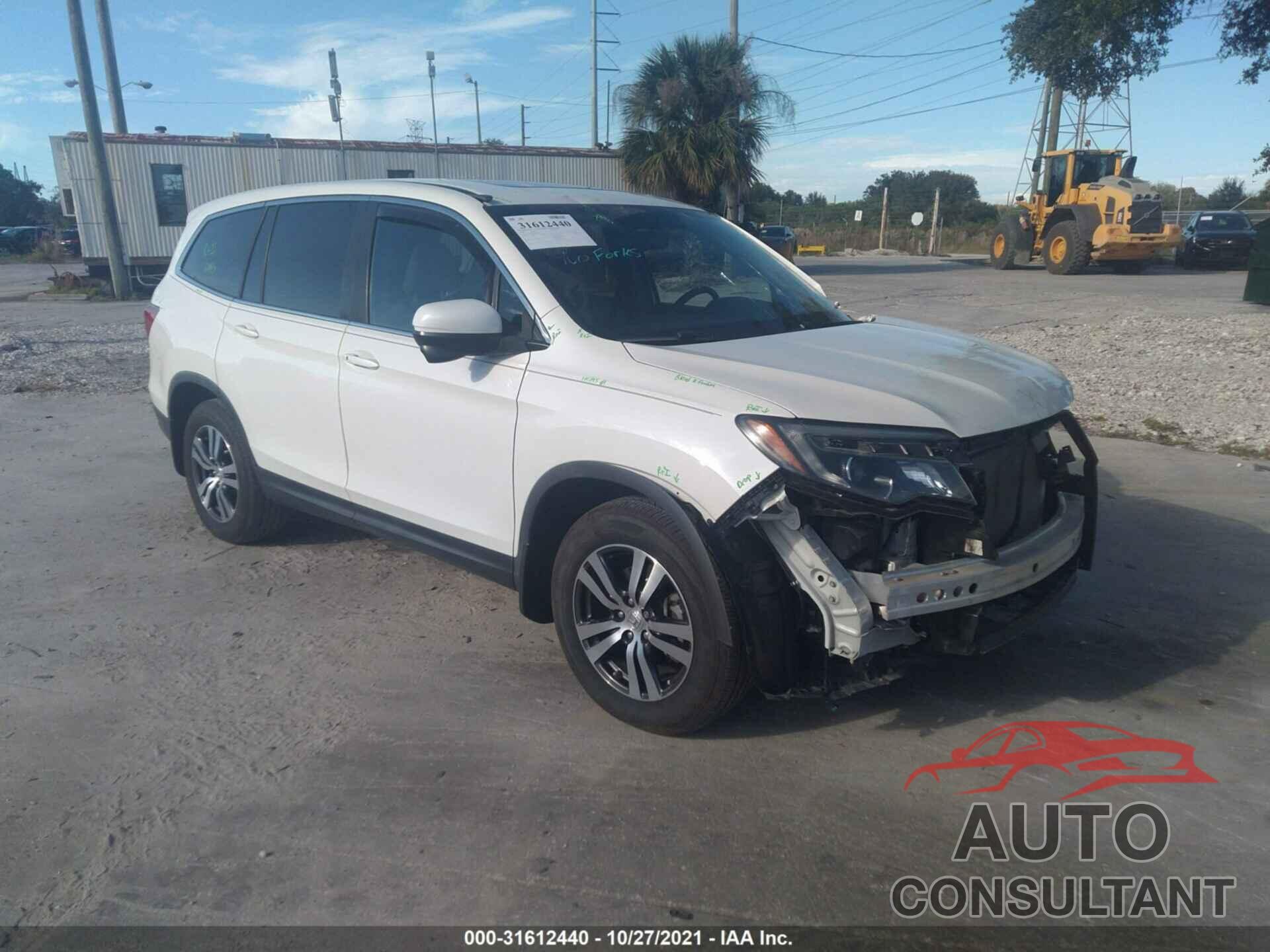HONDA PILOT 2016 - 5FNYF5H7XGB031333