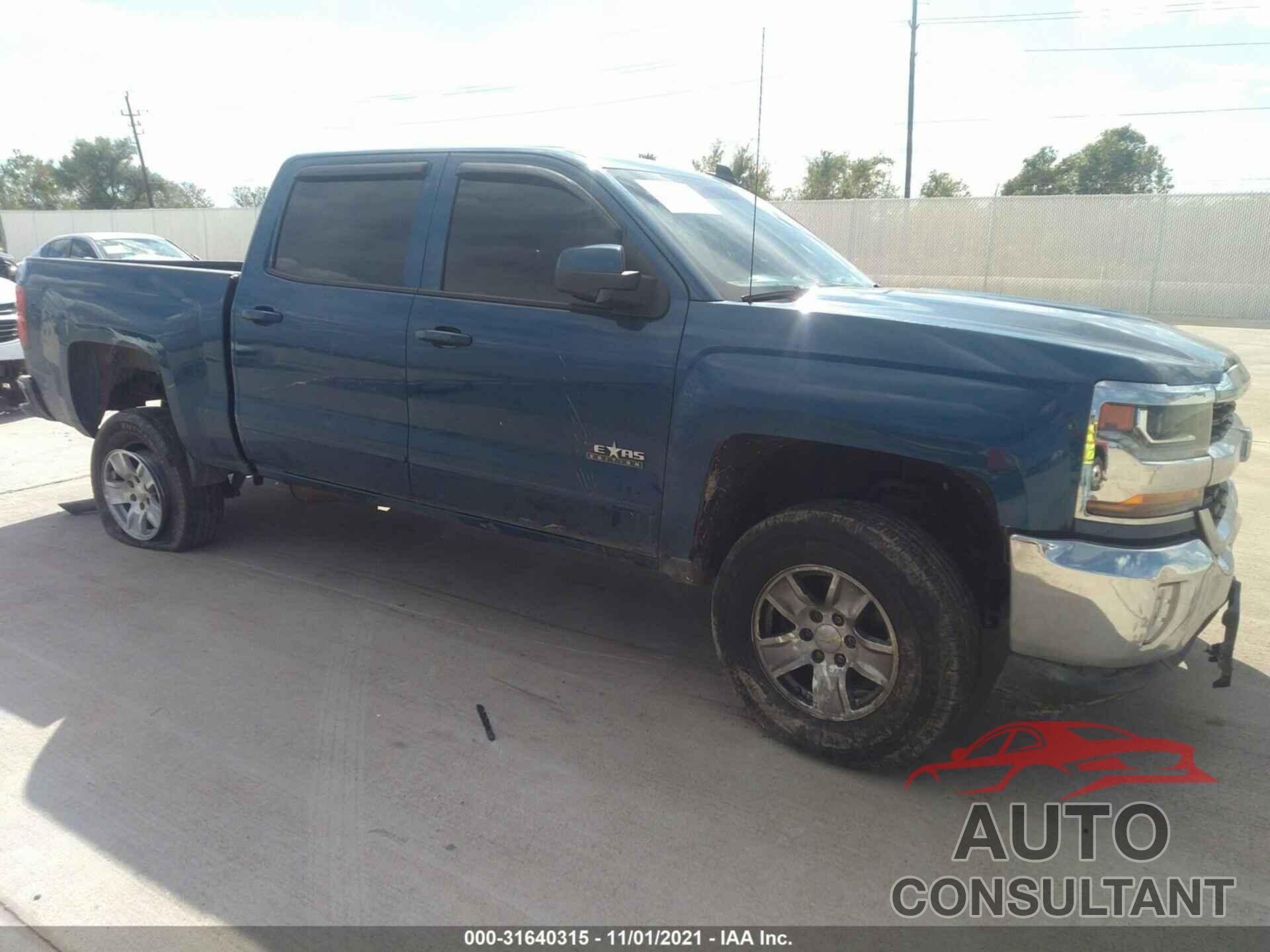CHEVROLET SILVERADO 1500 2016 - 3GCPCREC6GG337887