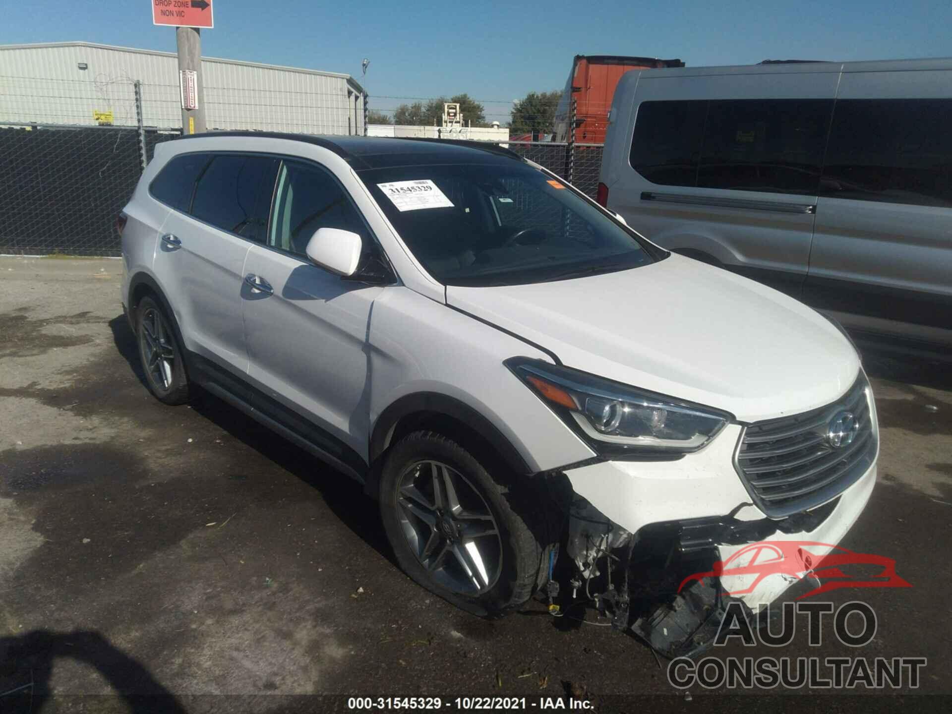 HYUNDAI SANTA FE 2017 - KM8SRDHF2HU175669