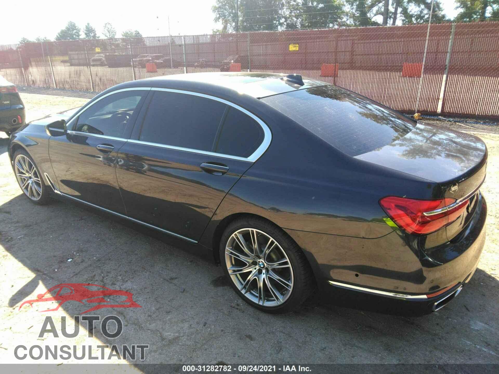 BMW 7 SERIES 2017 - WBA7E2C34HG740653