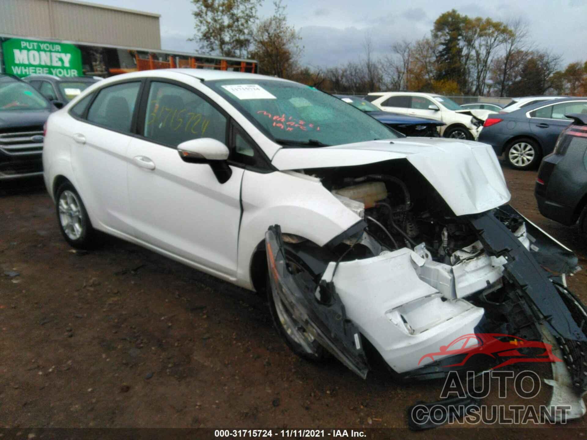 FORD FIESTA 2016 - 3FADP4BJ6GM107478