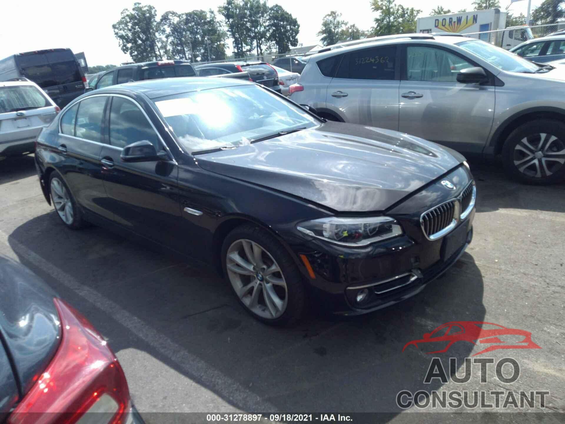 BMW 5 SERIES 2016 - WBA5B3C56GG259082