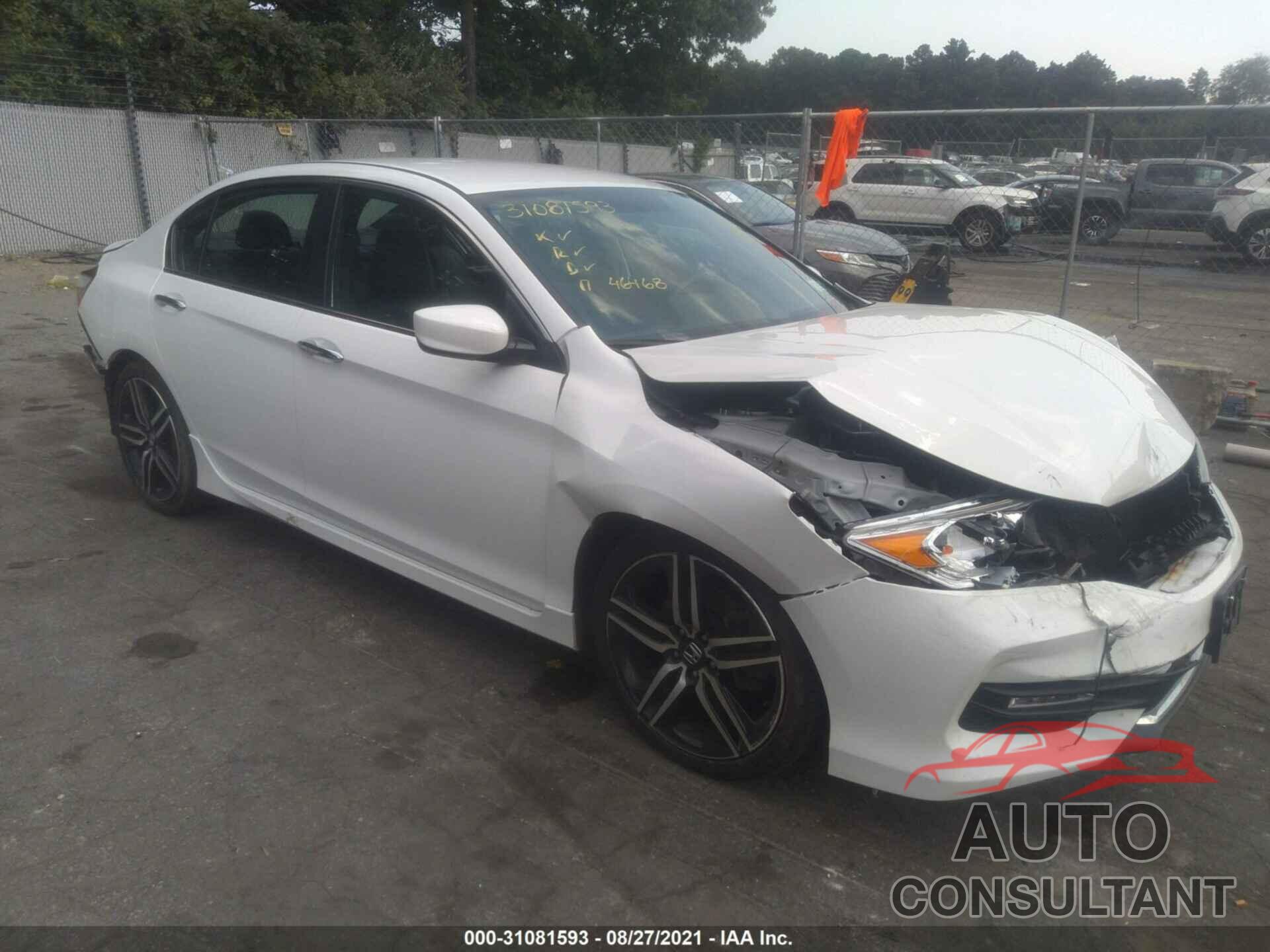 HONDA ACCORD SEDAN 2017 - 1HGCR2F14HA300212