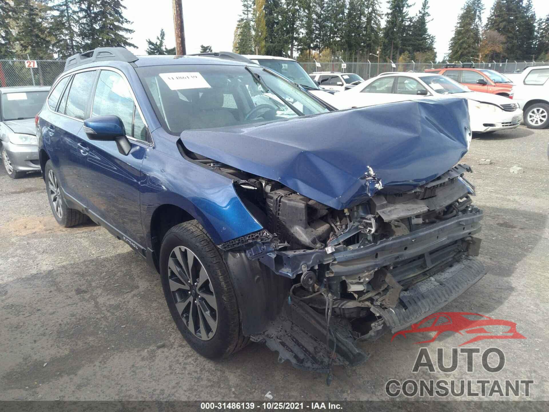 SUBARU OUTBACK 2017 - 4S4BSAKC8H3231587