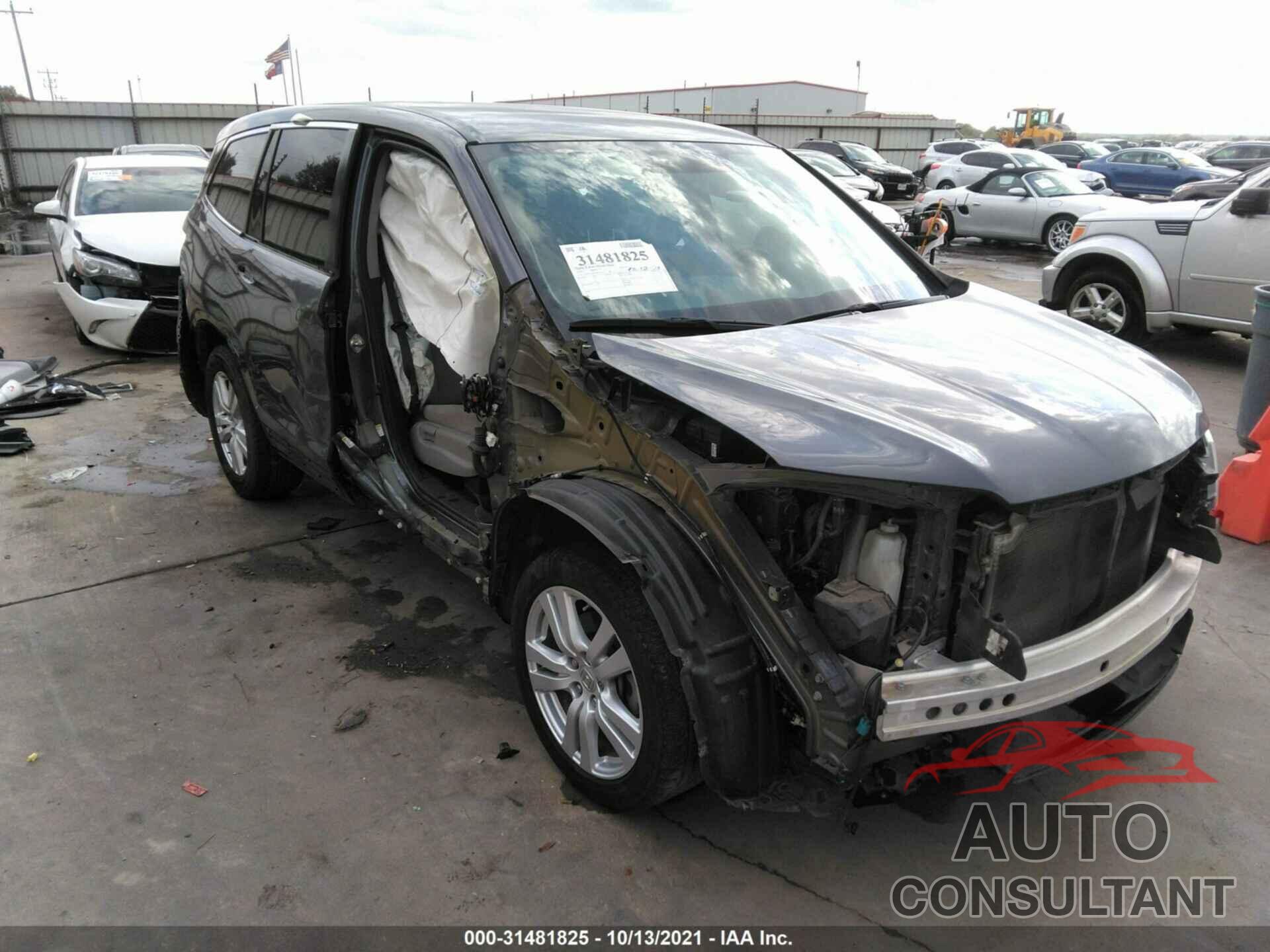 HONDA PILOT 2016 - 5FNYF5H17GB019376