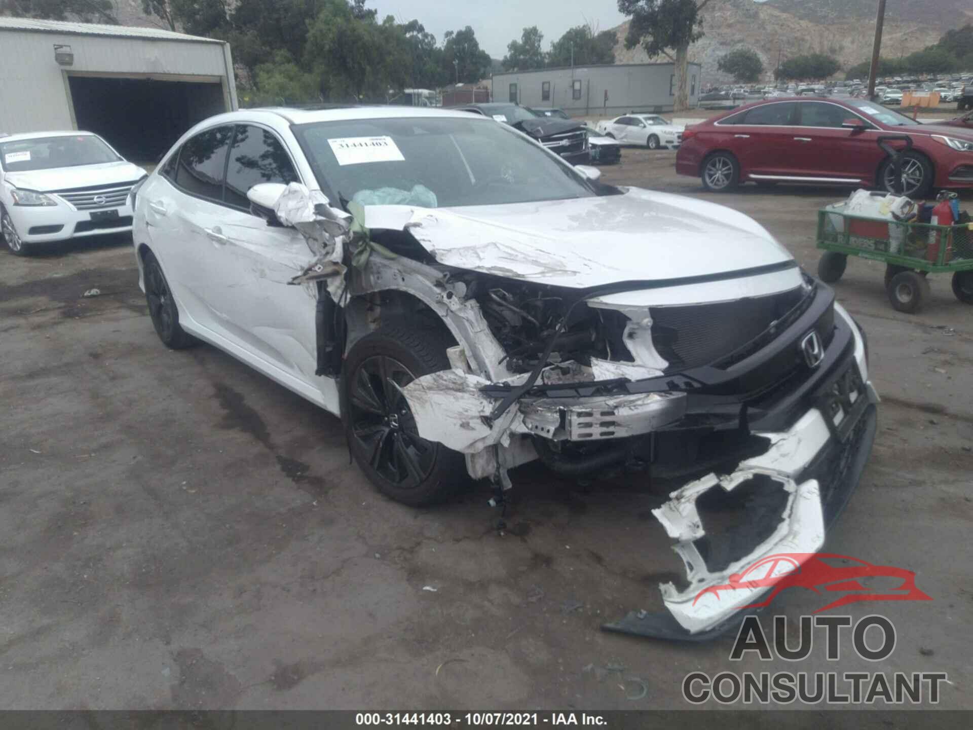 HONDA CIVIC HATCHBACK 2019 - SHHFK7H60KU408992