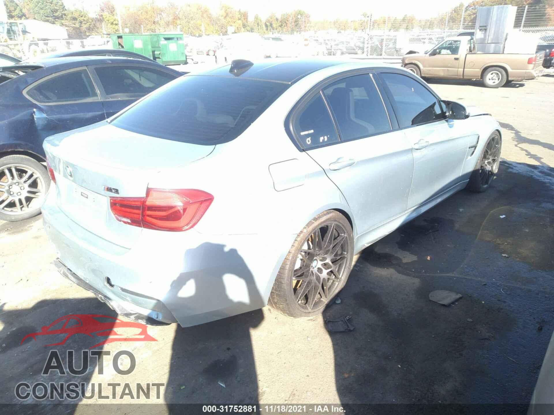 BMW M3 2018 - WBS8M9C52J5J78847