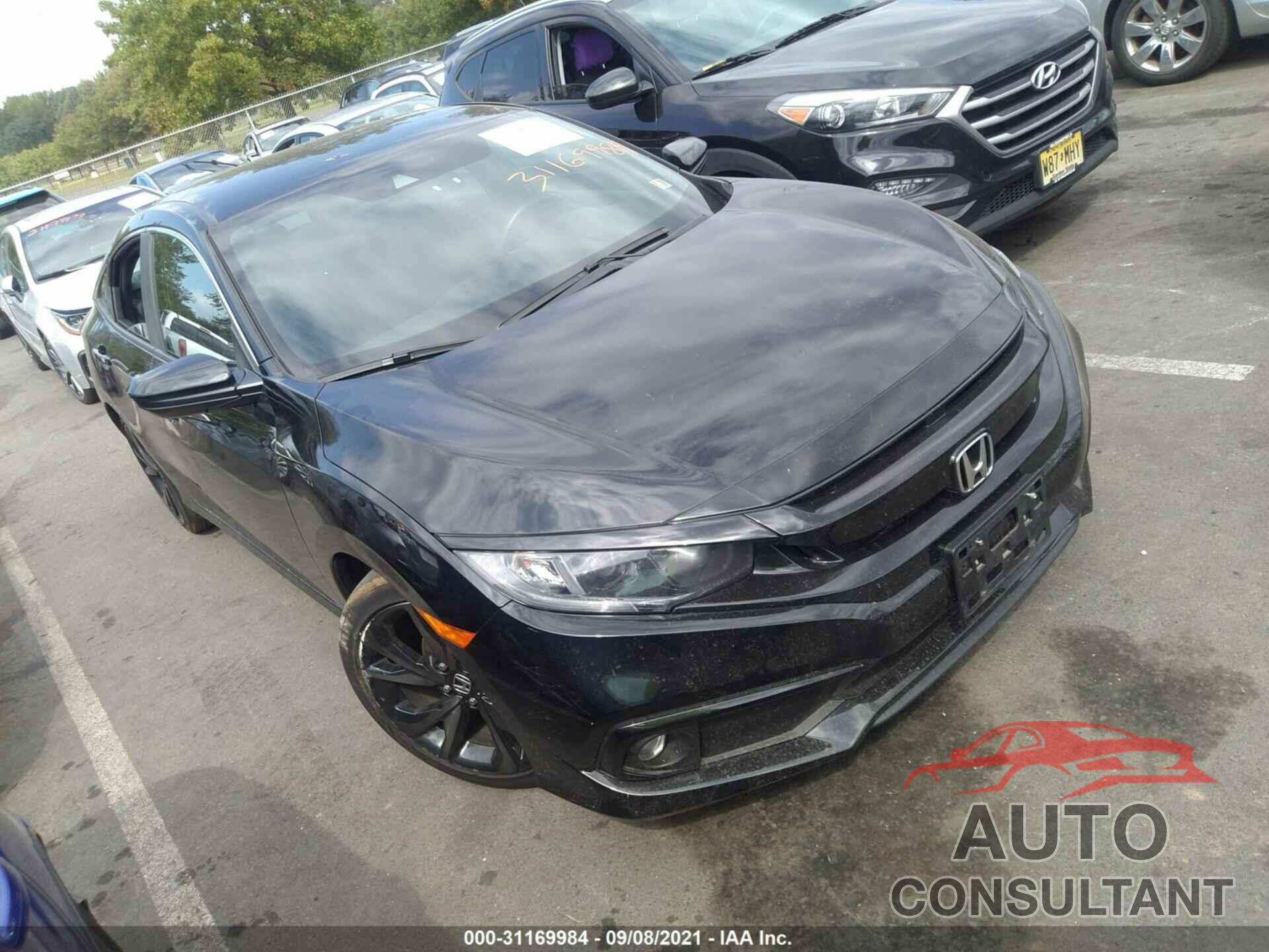 HONDA CIVIC SEDAN 2019 - 2HGFC2F89KH543700