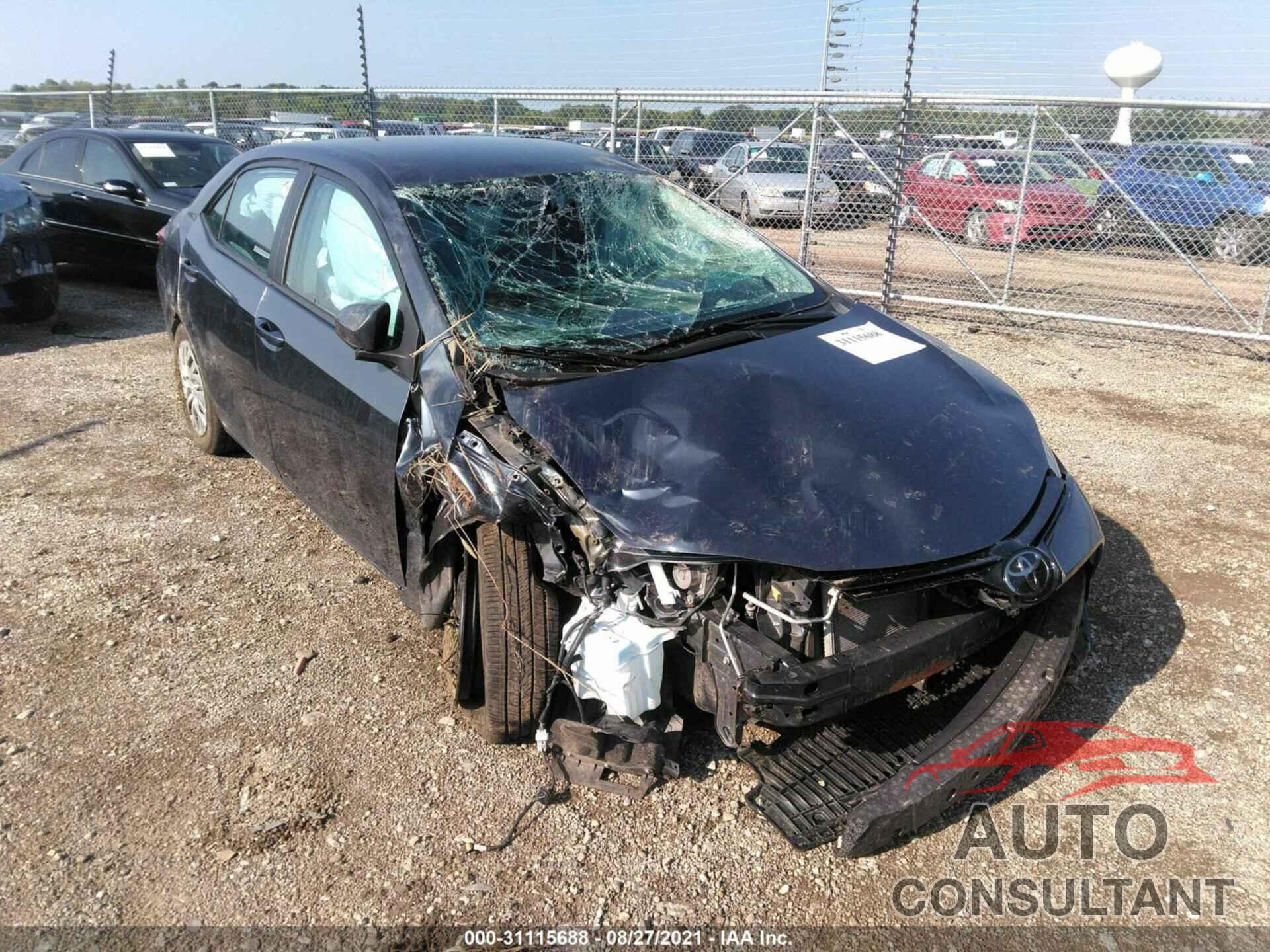 TOYOTA COROLLA 2018 - 2T1BURHE4JC020194
