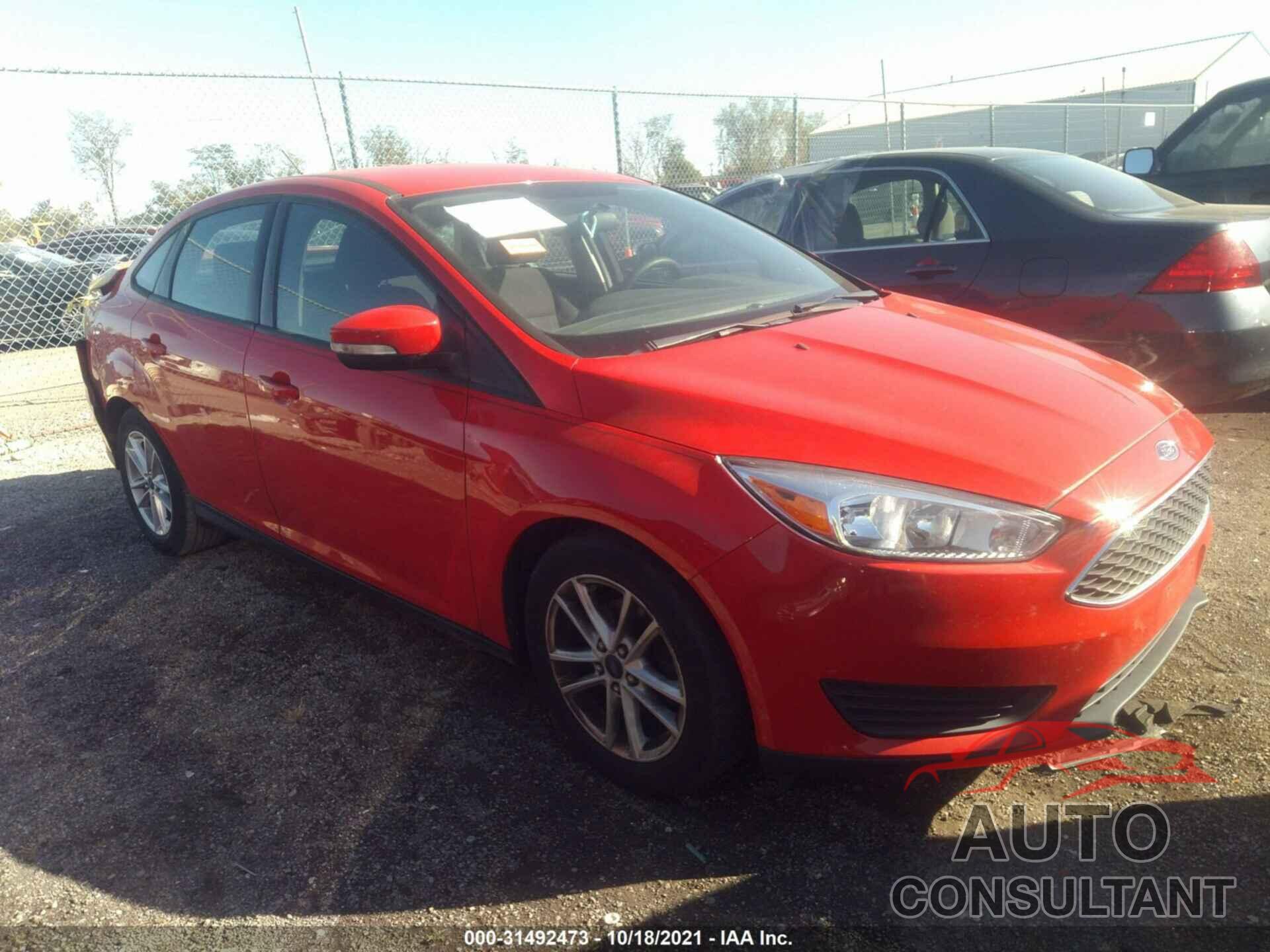 FORD FOCUS 2016 - 1FADP3F27GL222671