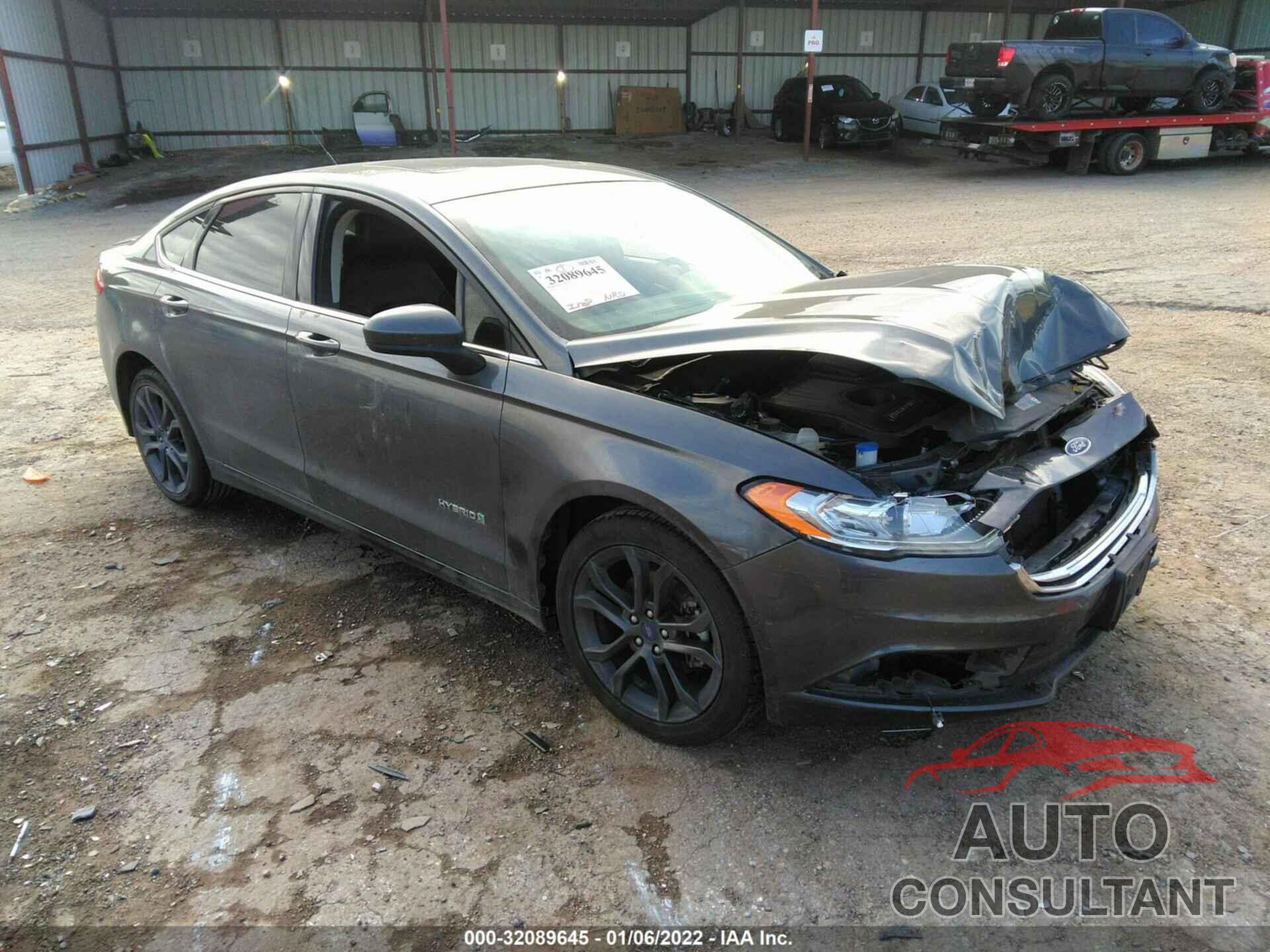 FORD FUSION HYBRID 2018 - 3FA6P0LU4JR249171