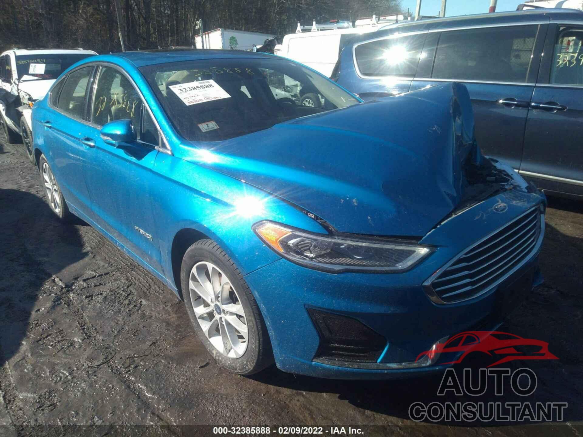 FORD FUSION HYBRID 2019 - 3FA6P0MU9KR153603