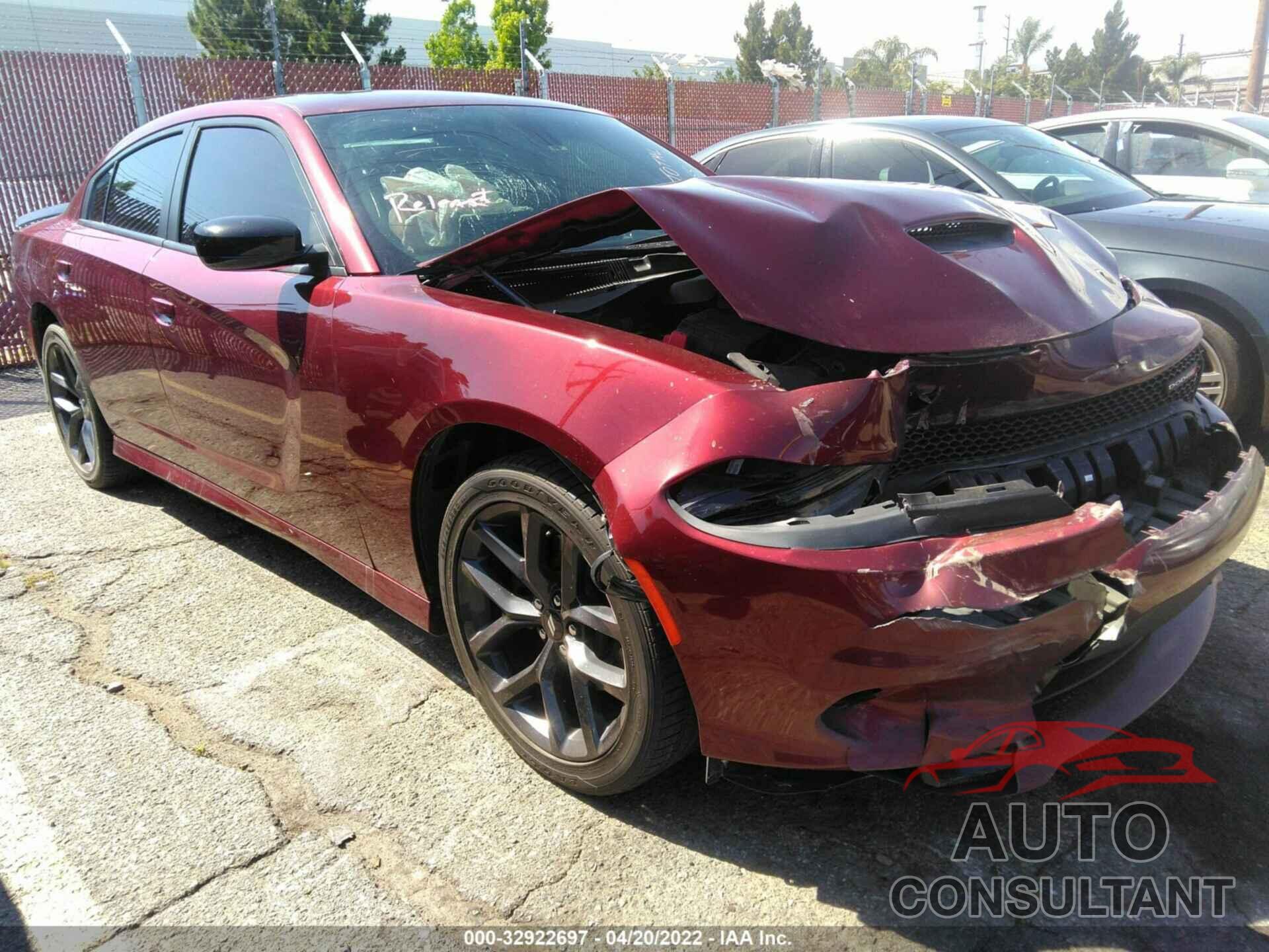 DODGE CHARGER 2019 - 2C3CDXHG6KH588825