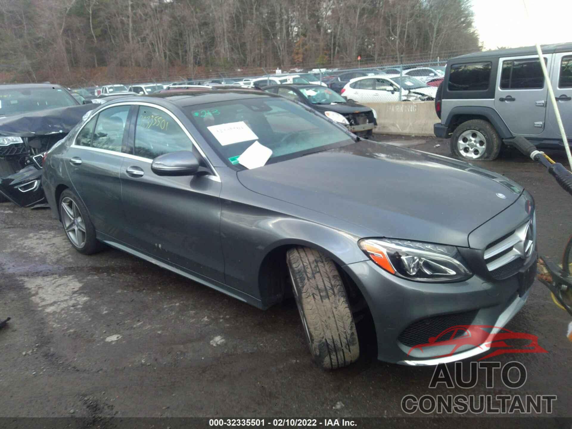 MERCEDES-BENZ C-CLASS 2017 - 55SWF4KB6HU189859