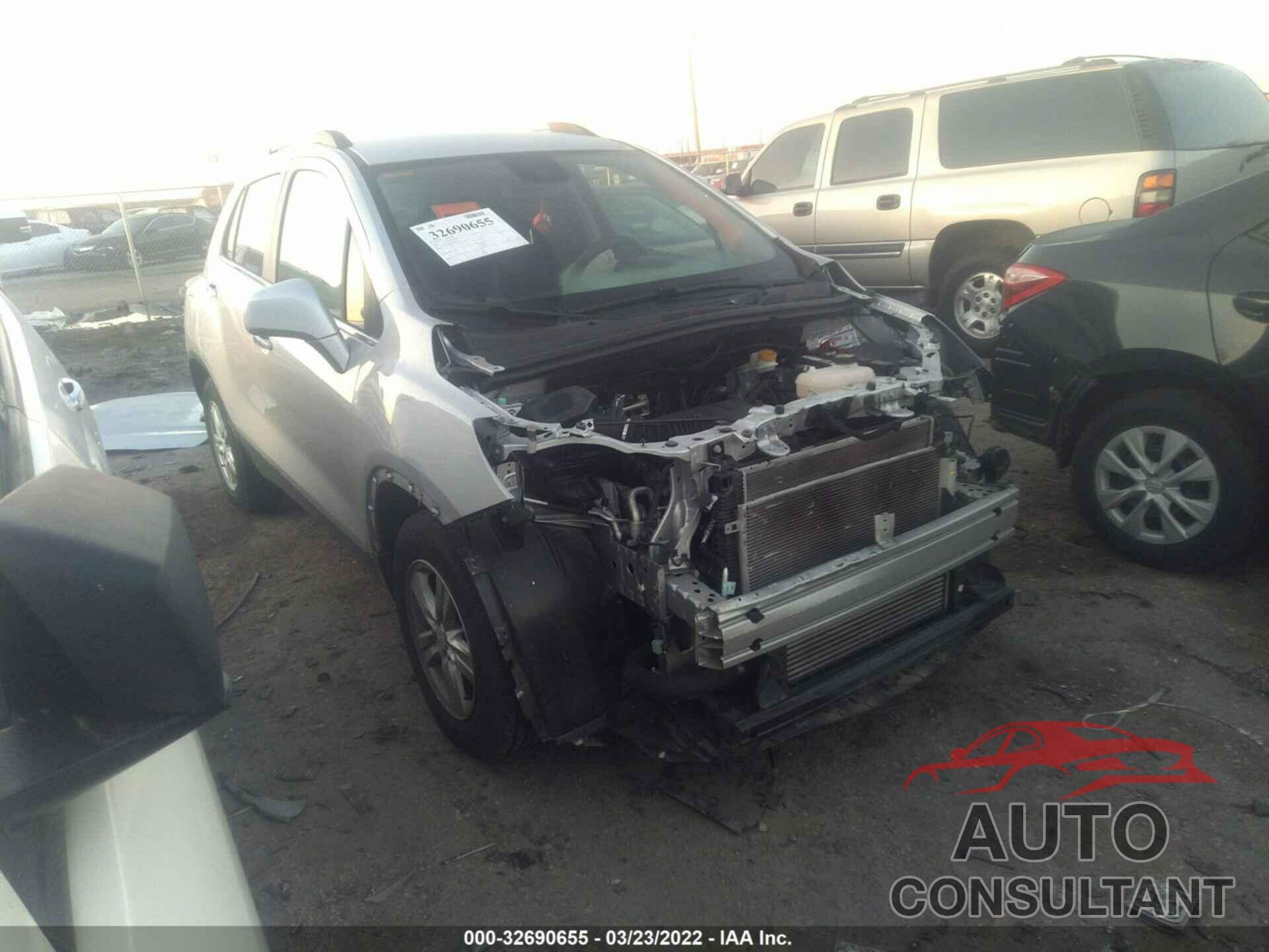 CHEVROLET TRAX 2018 - 3GNCJLSB0JL216680