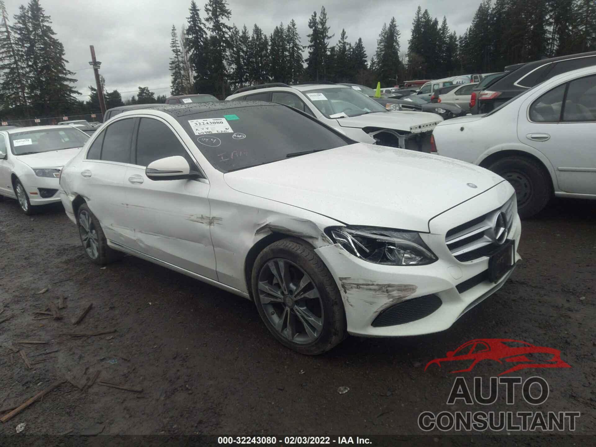 MERCEDES-BENZ C-CLASS 2016 - 55SWF4KBXGU175915