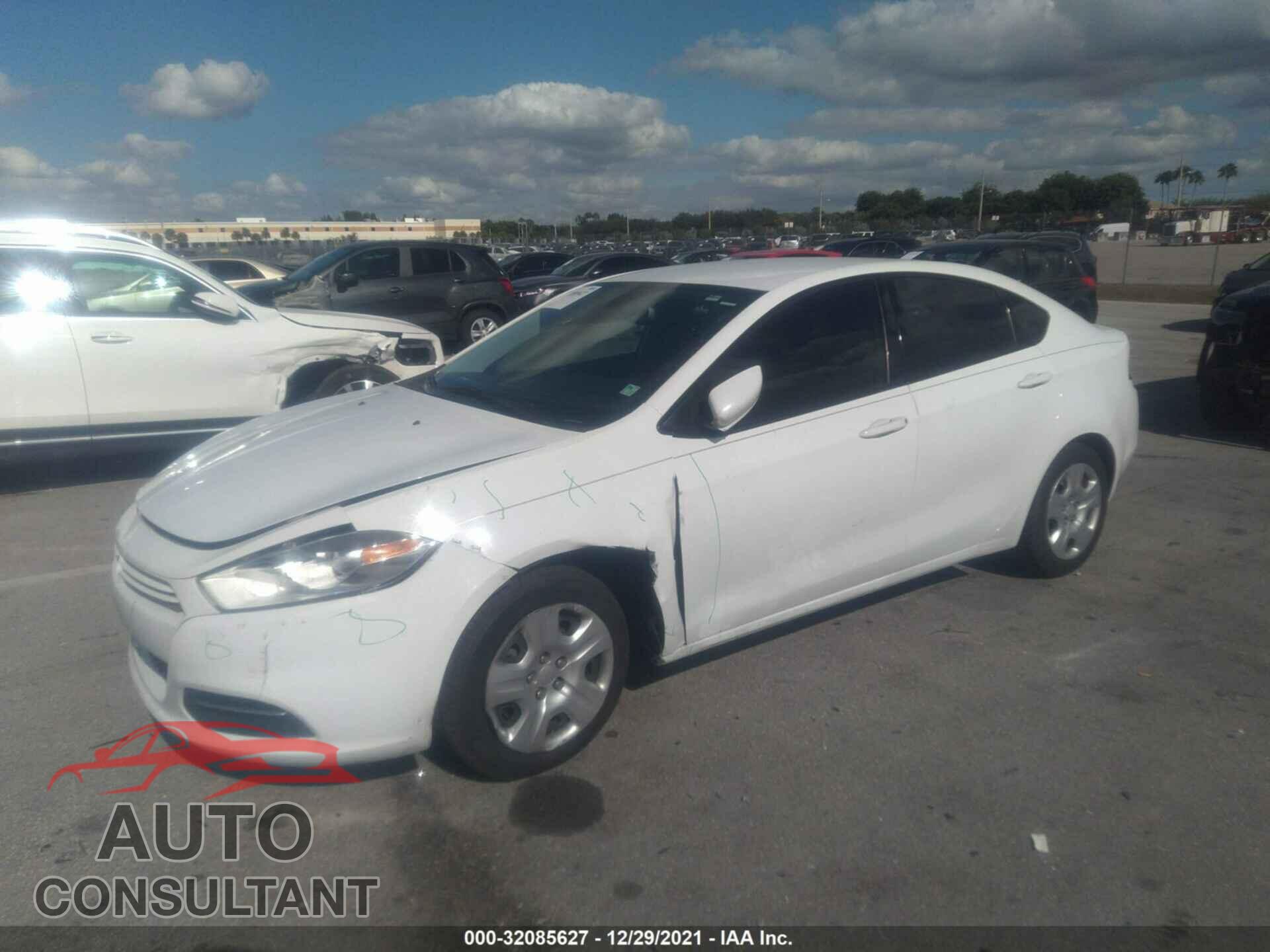 DODGE DART 2016 - 1C3CDFAA0GD755121