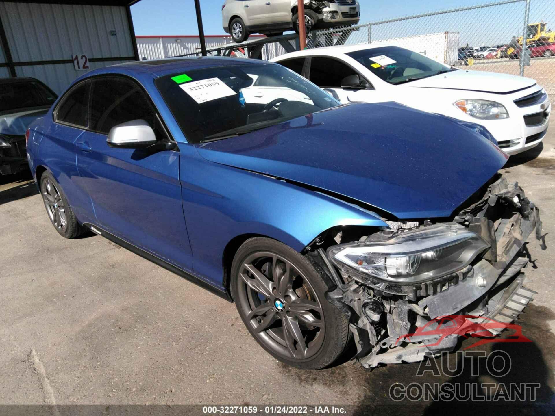 BMW 2 SERIES 2016 - WBA1J7C52GV359233