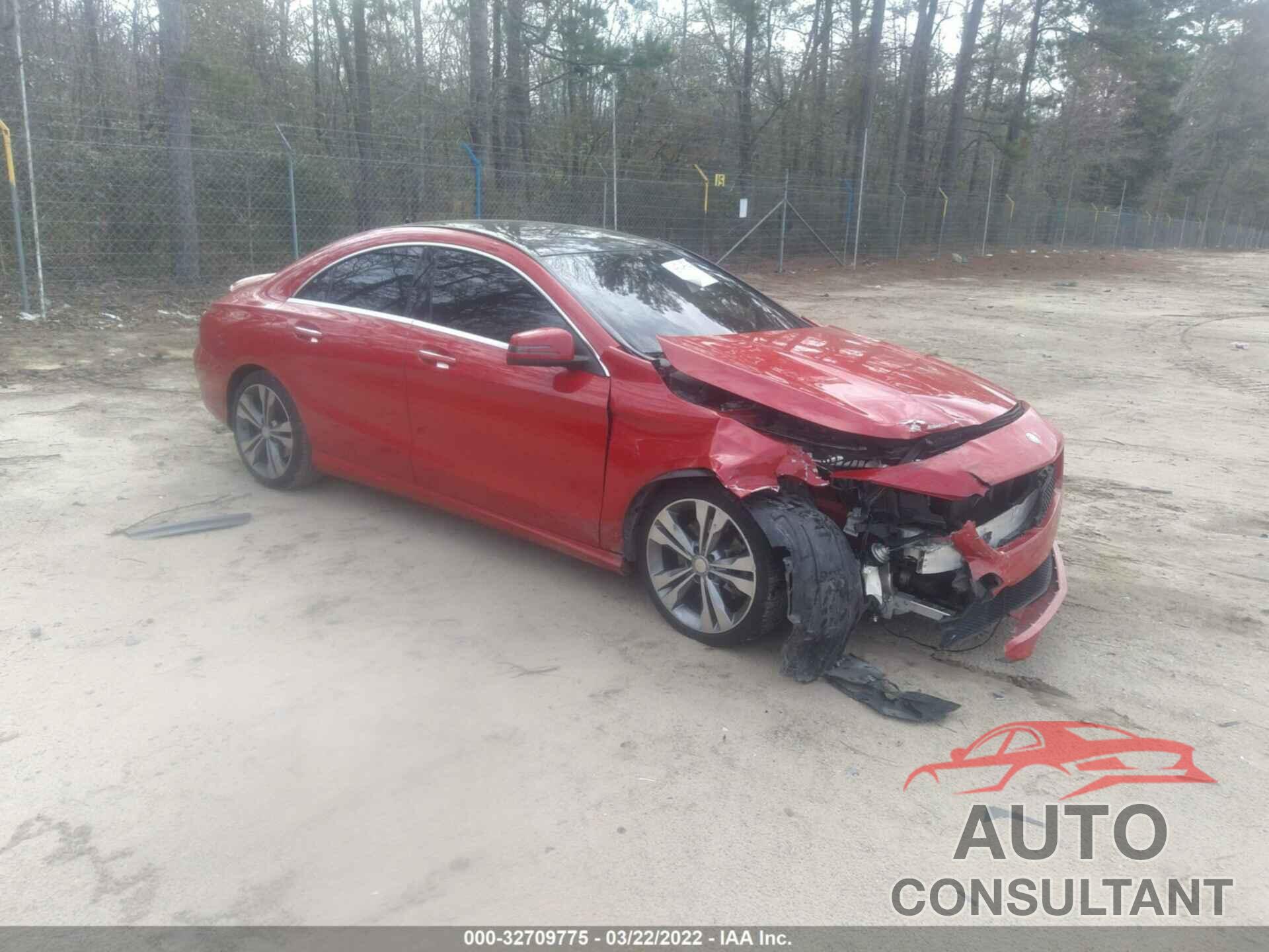 MERCEDES-BENZ CLA 2016 - WDDSJ4EB9GN387772