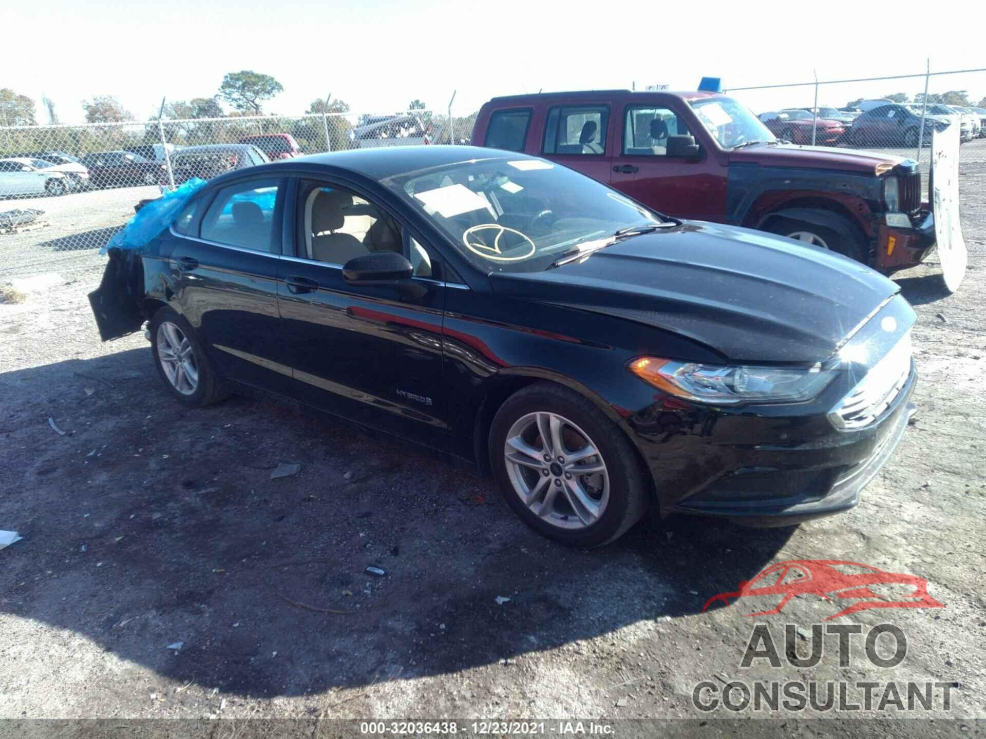 FORD FUSION HYBRID 2018 - 3FA6P0LU1JR220016