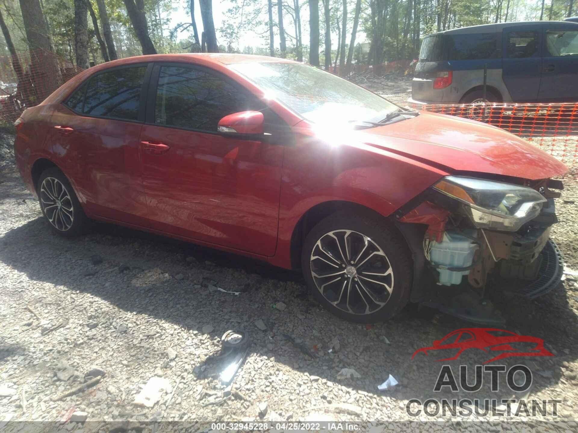 TOYOTA COROLLA 2016 - 5YFBURHE7GP516650