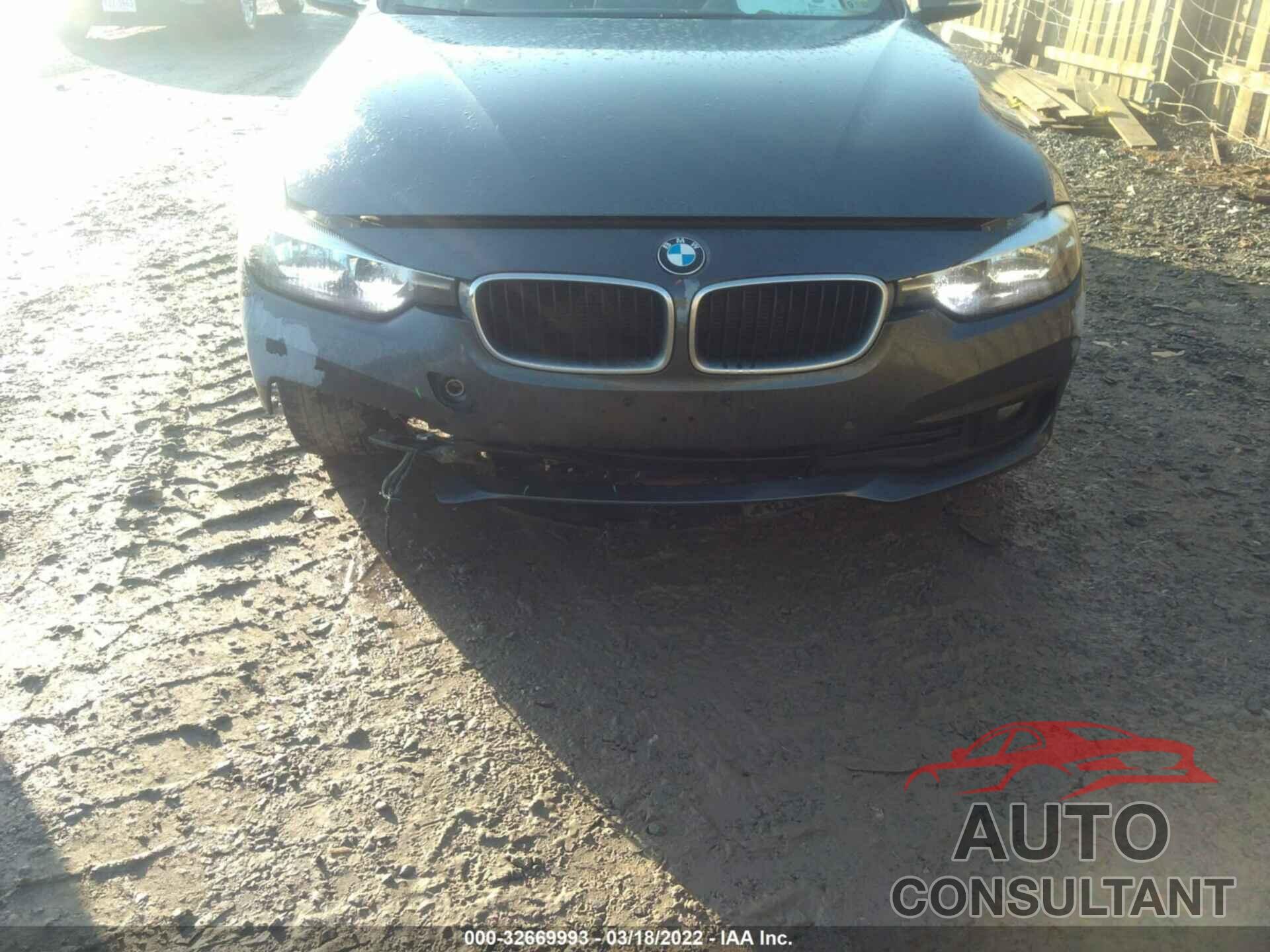 BMW 3 SERIES 2016 - WBA8E5G56GNU20701