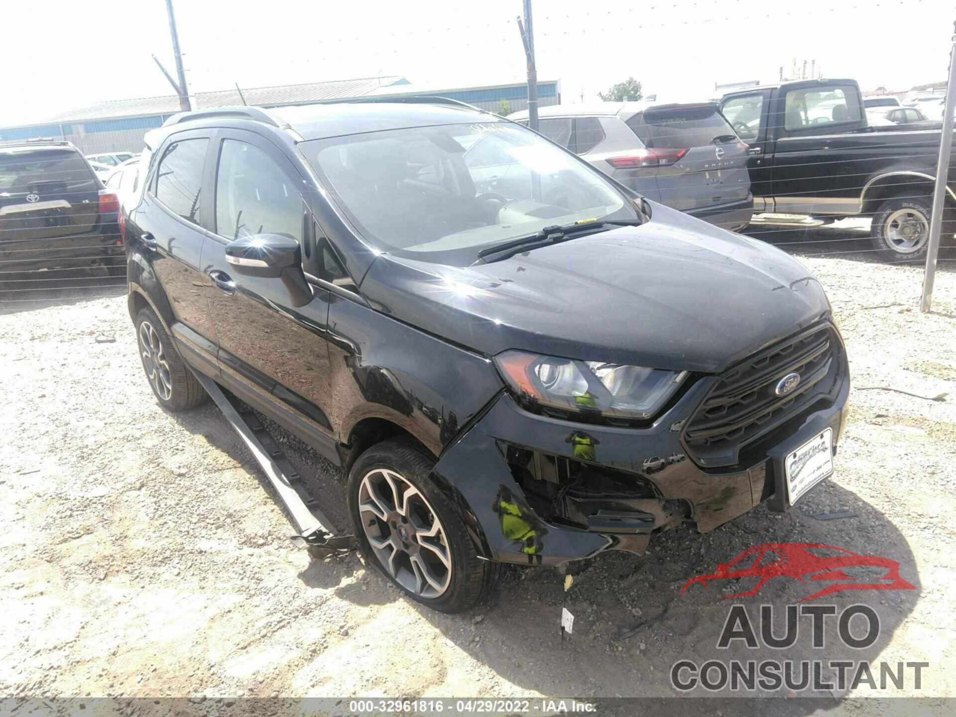 FORD ECOSPORT 2019 - MAJ6S3JL8KC309253