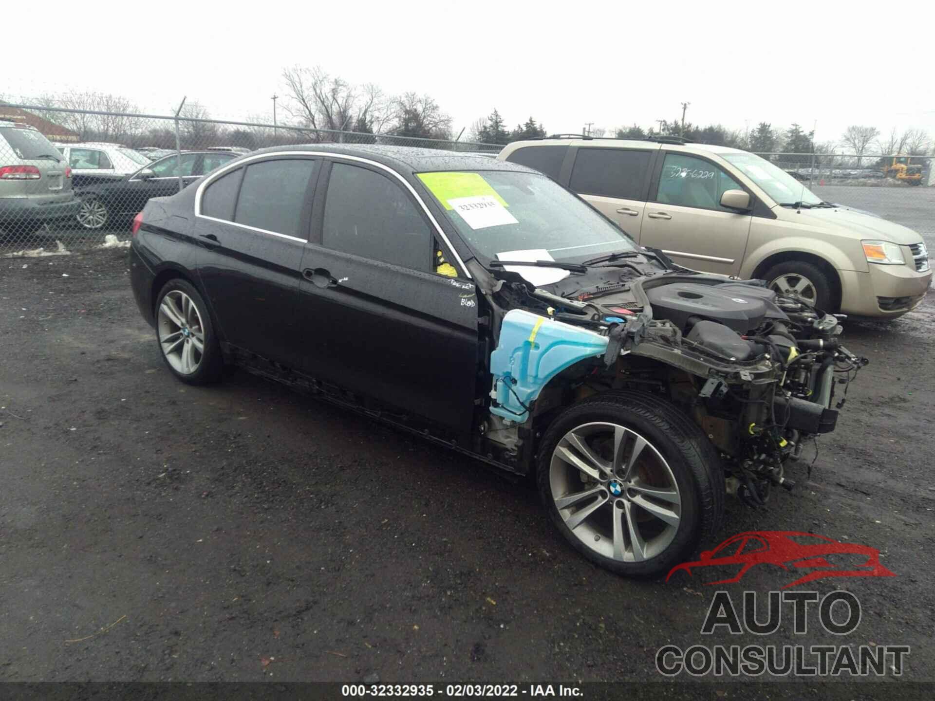 BMW 3 SERIES 2017 - WBA8D9G37HNU64393