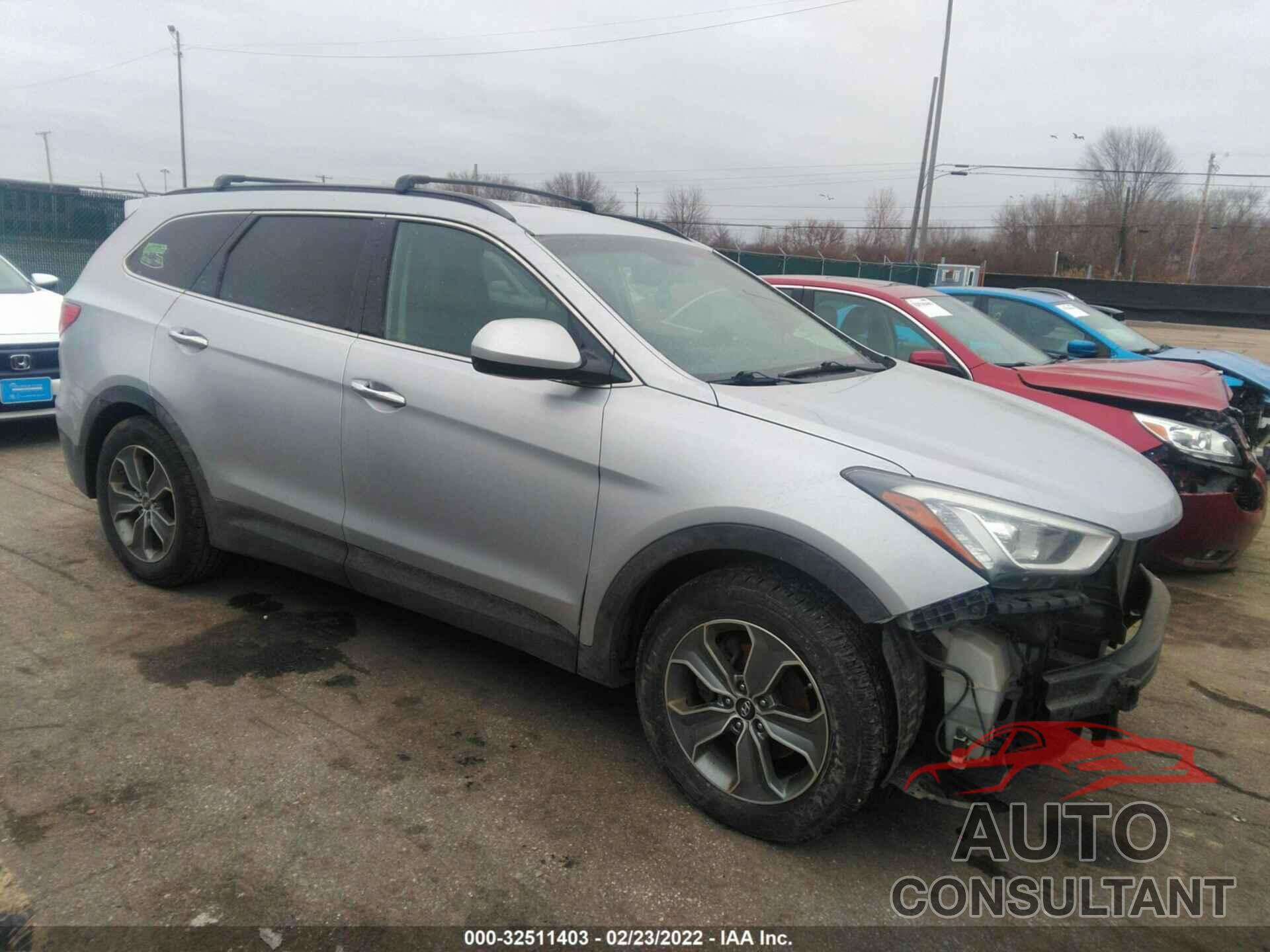 HYUNDAI SANTA FE 2016 - KM8SM4HF3GU153838