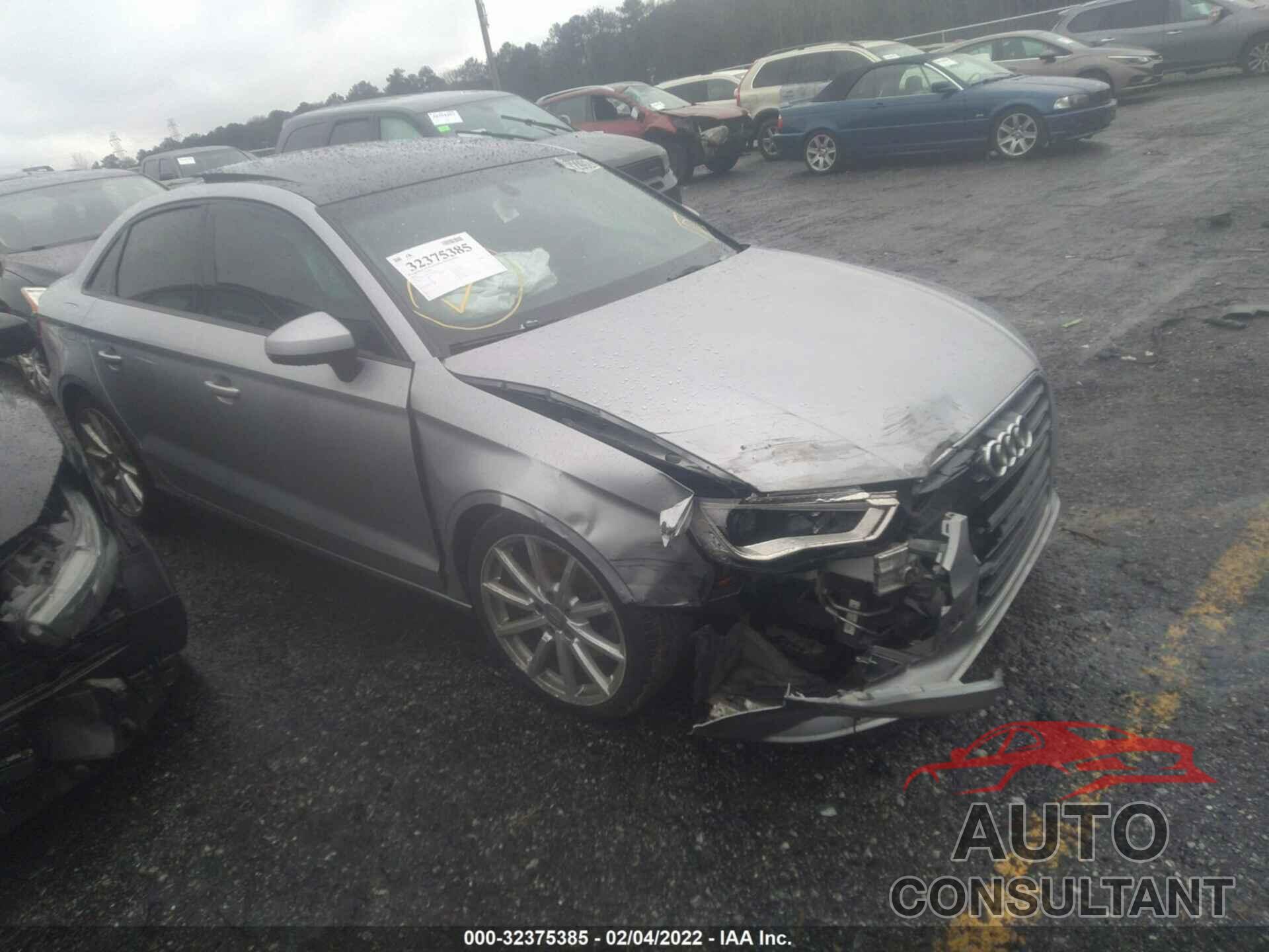 AUDI A3 2016 - WAUA7GFF6G1007430