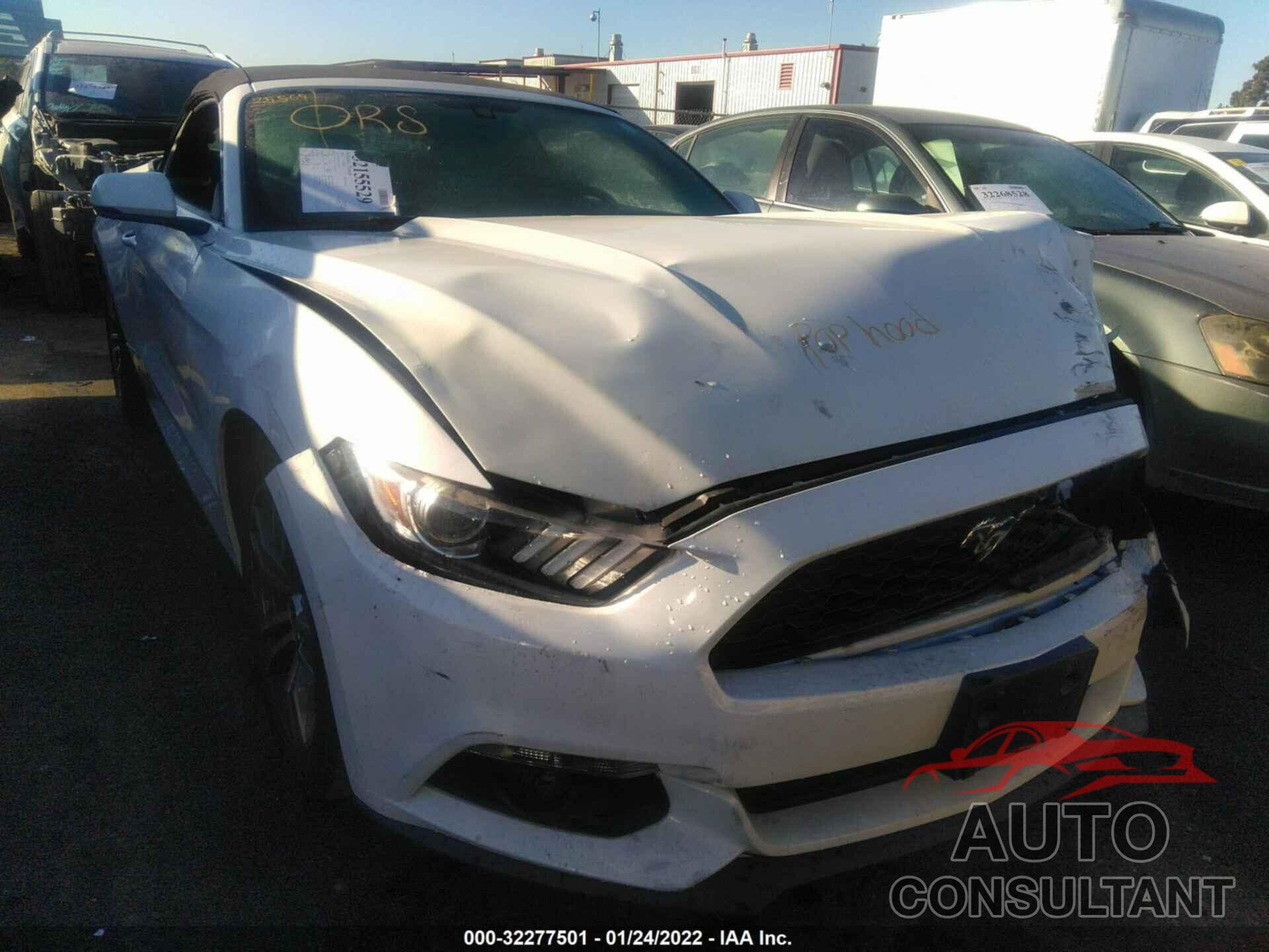 FORD MUSTANG 2016 - 1FATP8UH2G5329227