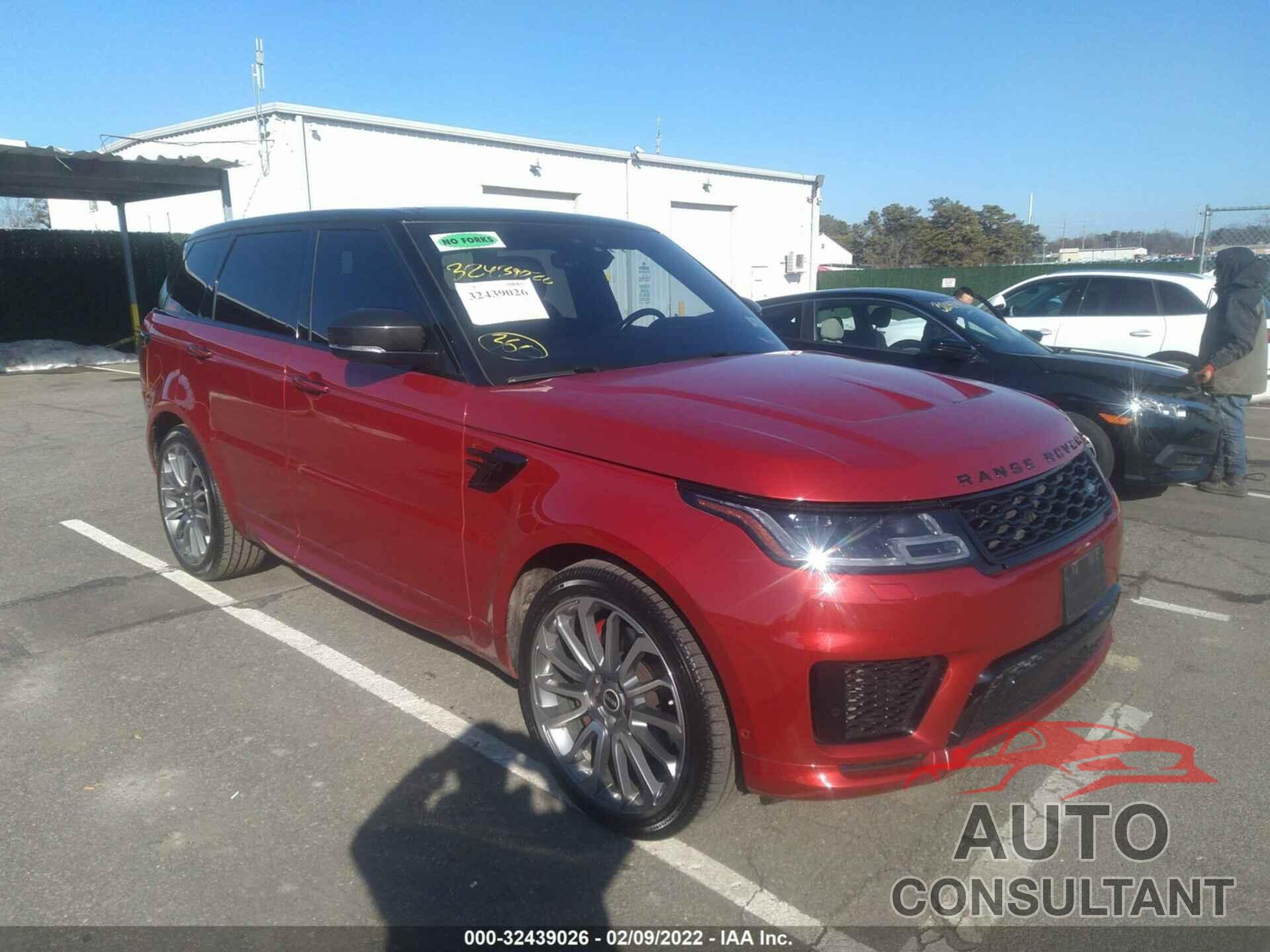 LAND ROVER RANGE ROVER SPORT 2019 - SALWV2SV1KA420467