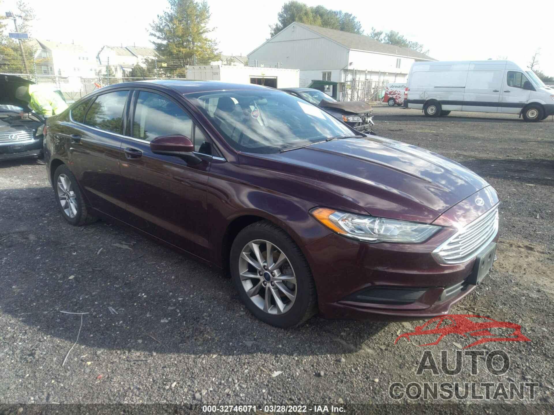FORD FUSION 2017 - 3FA6P0H70HR179682