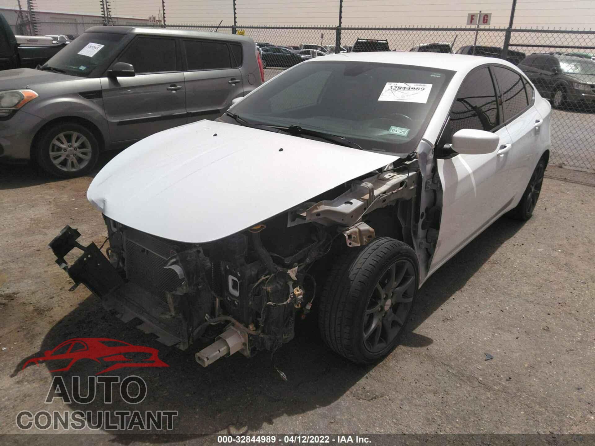 DODGE DART 2016 - 1C3CDFBB1GD506737