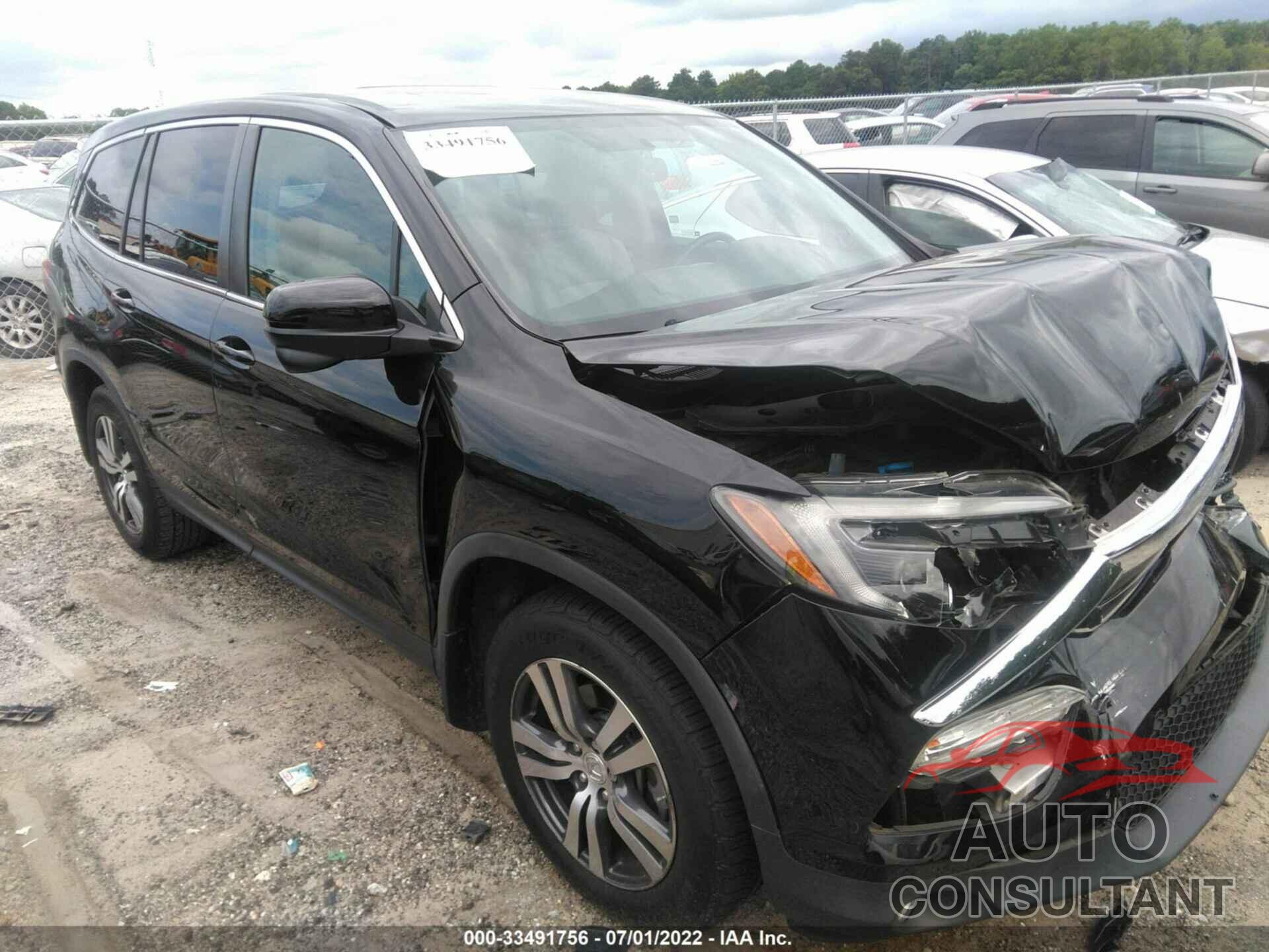 HONDA PILOT 2017 - 5FNYF5H85HB028964