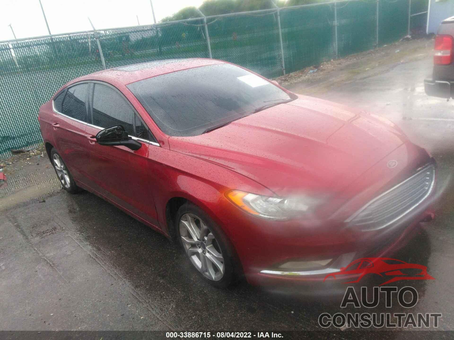 FORD FUSION 2017 - 3FA6P0LU2HR265203