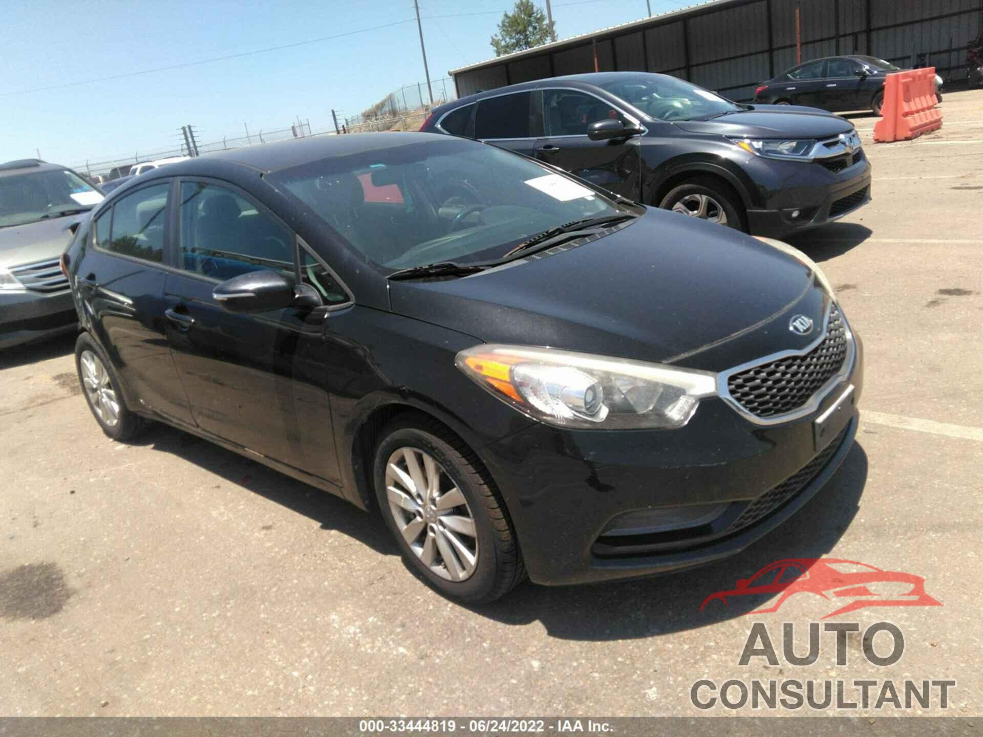 KIA FORTE 2016 - KNAFX4A62G5440313