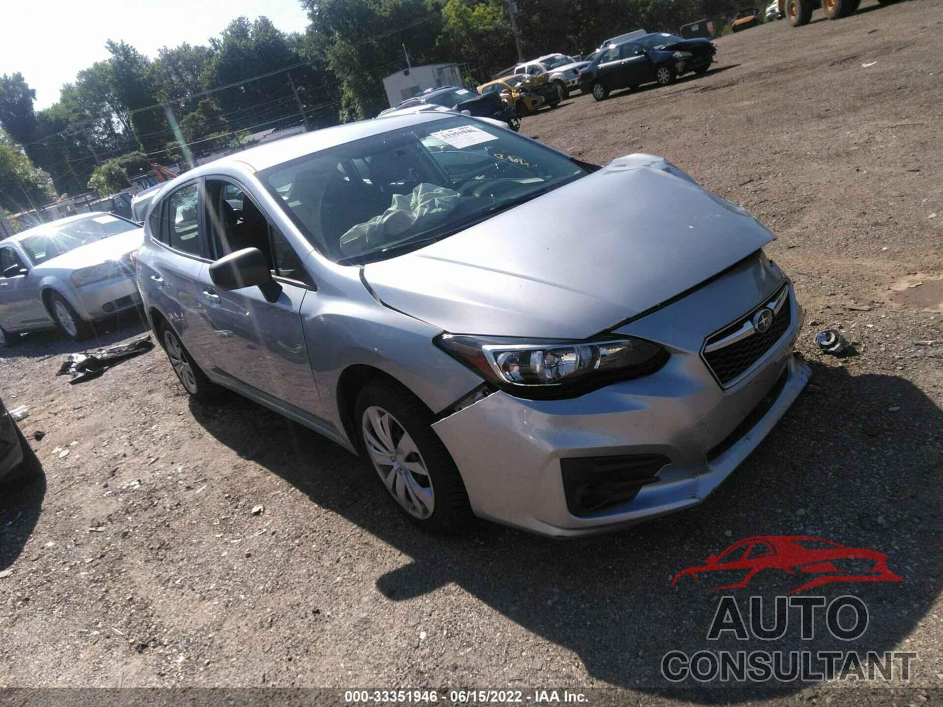 SUBARU IMPREZA 2018 - 4S3GTAA65J3738942