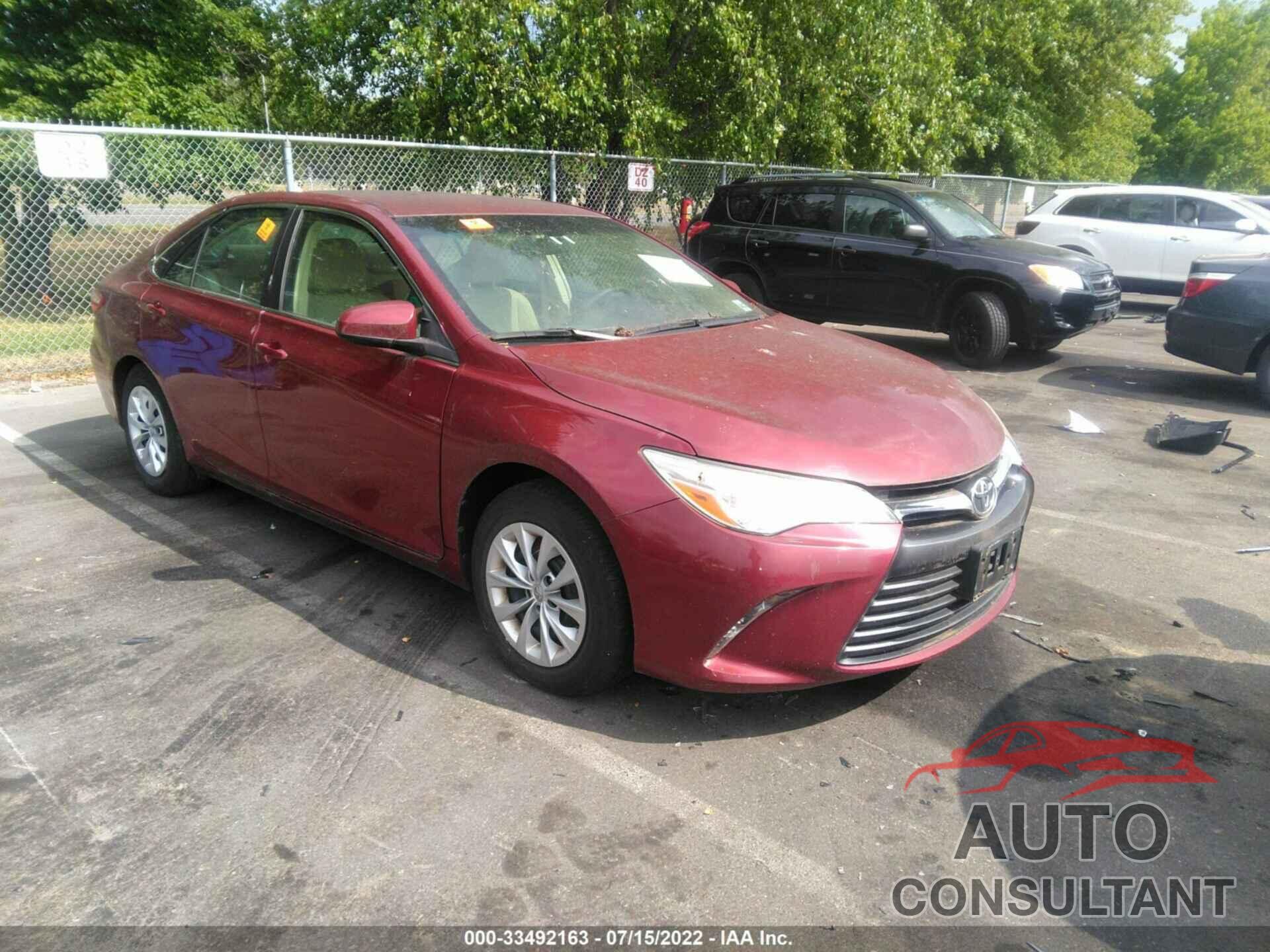 TOYOTA CAMRY 2016 - 4T1BF1FKXGU510361