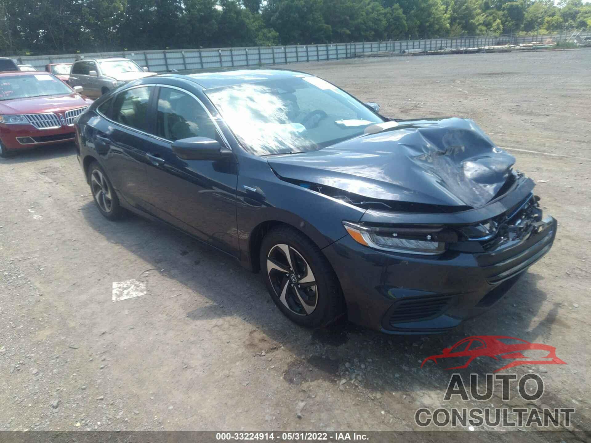 HONDA INSIGHT 2022 - 19XZE4F54NE013044