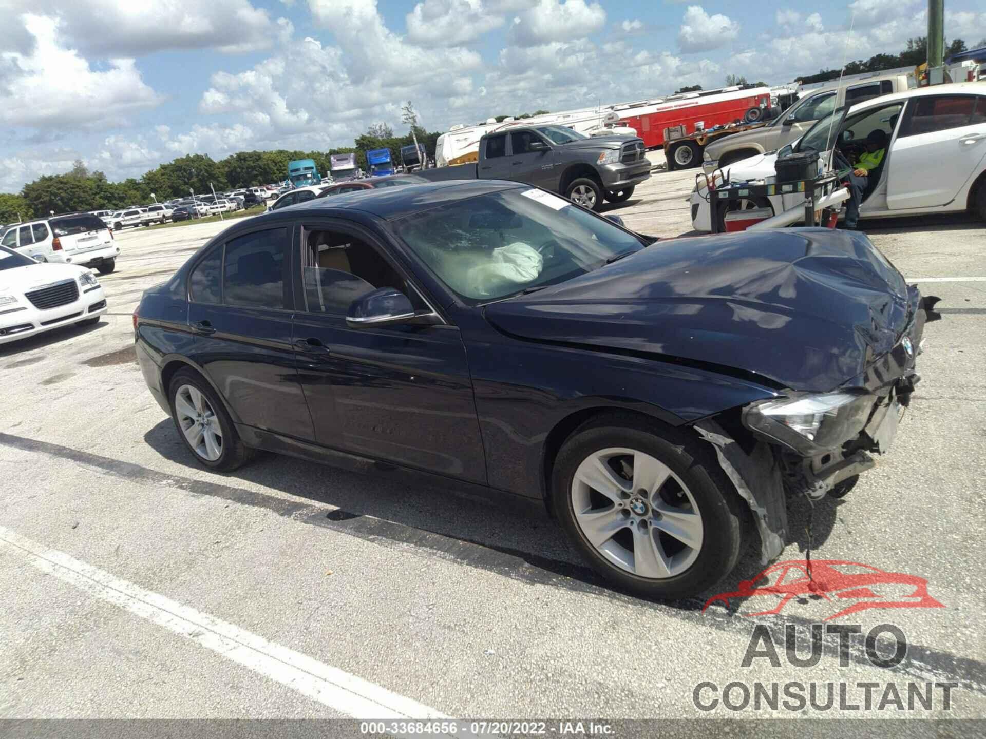 BMW 3 SERIES 2016 - WBA8E1G55GNT33798