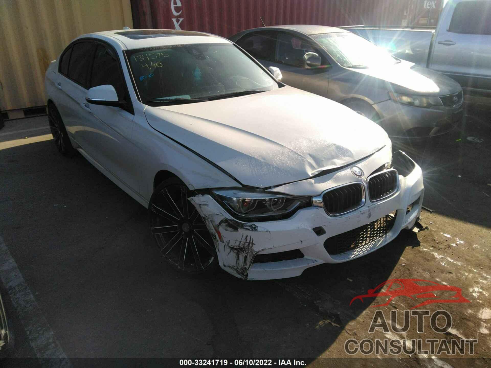 BMW 3 SERIES 2018 - WBA8B9G59JNU57636