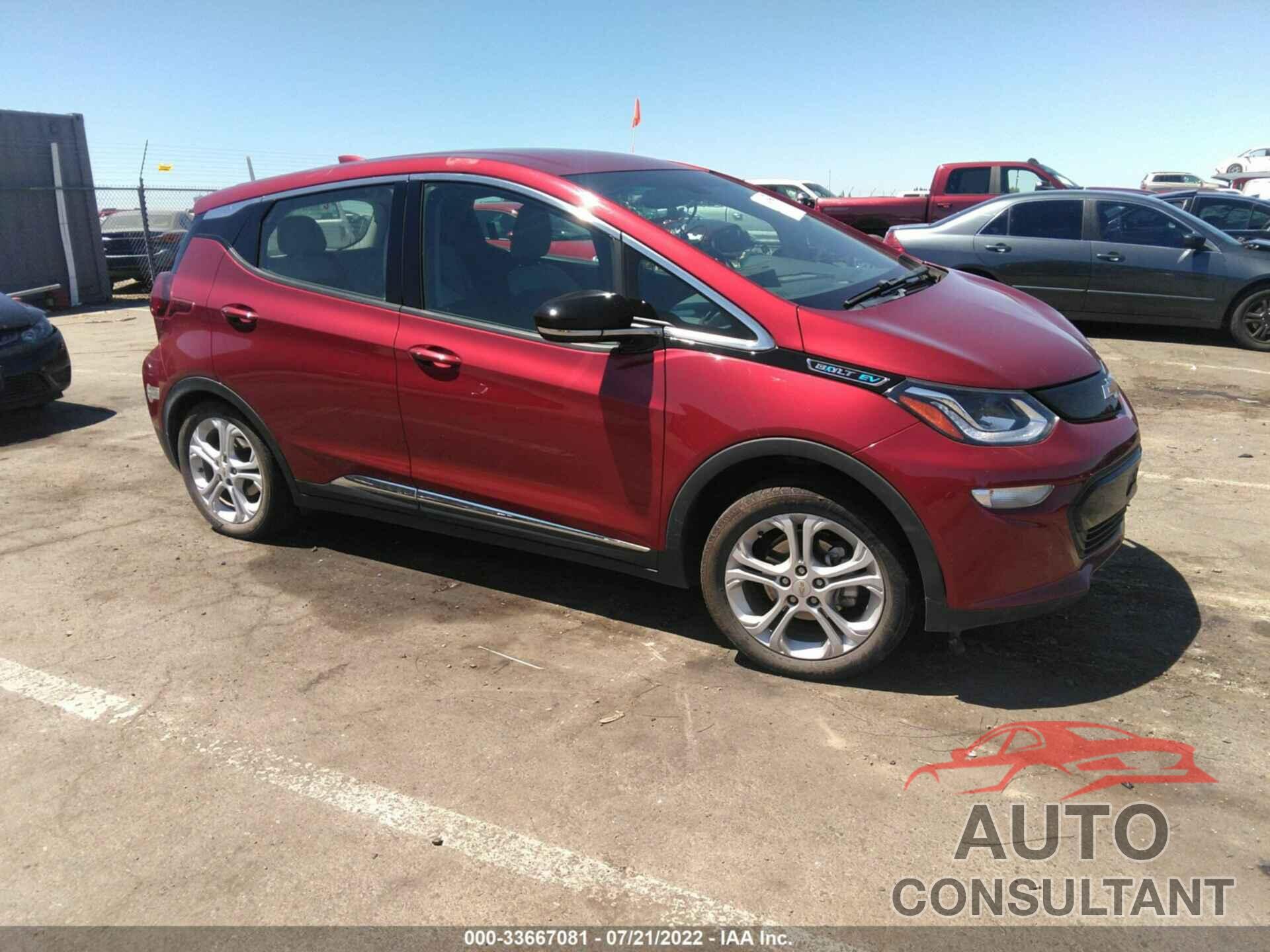 CHEVROLET BOLT EV 2017 - 1G1FW6S07H4129990