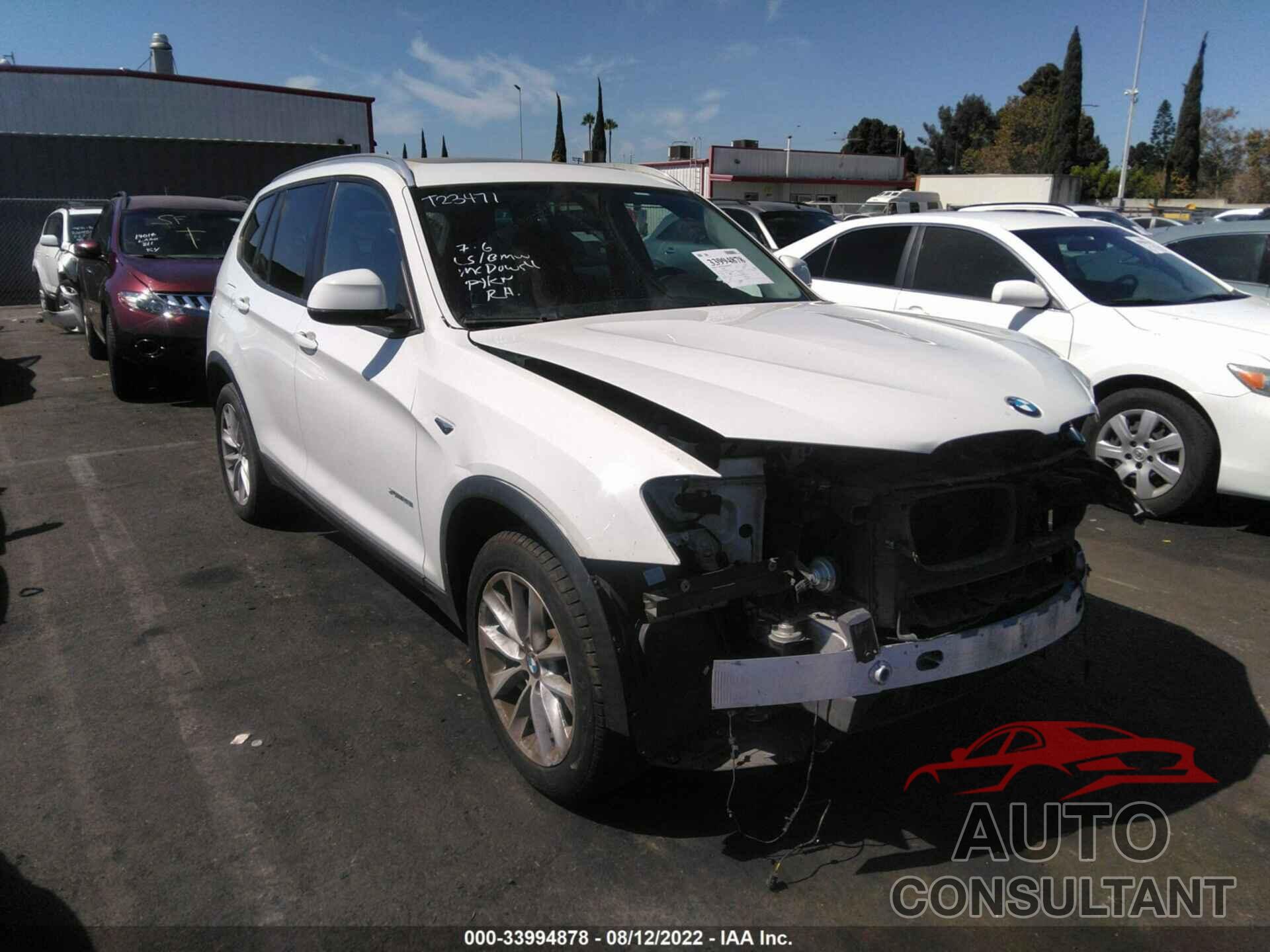 BMW X3 2017 - 5UXWX9C35H0T23471