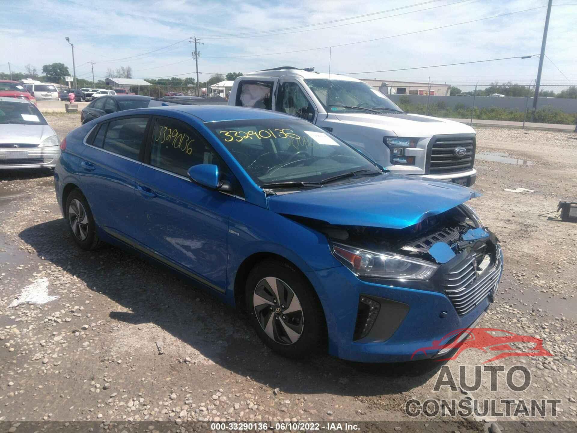 HYUNDAI IONIQ HYBRID 2017 - KMHC75LC6HU026713