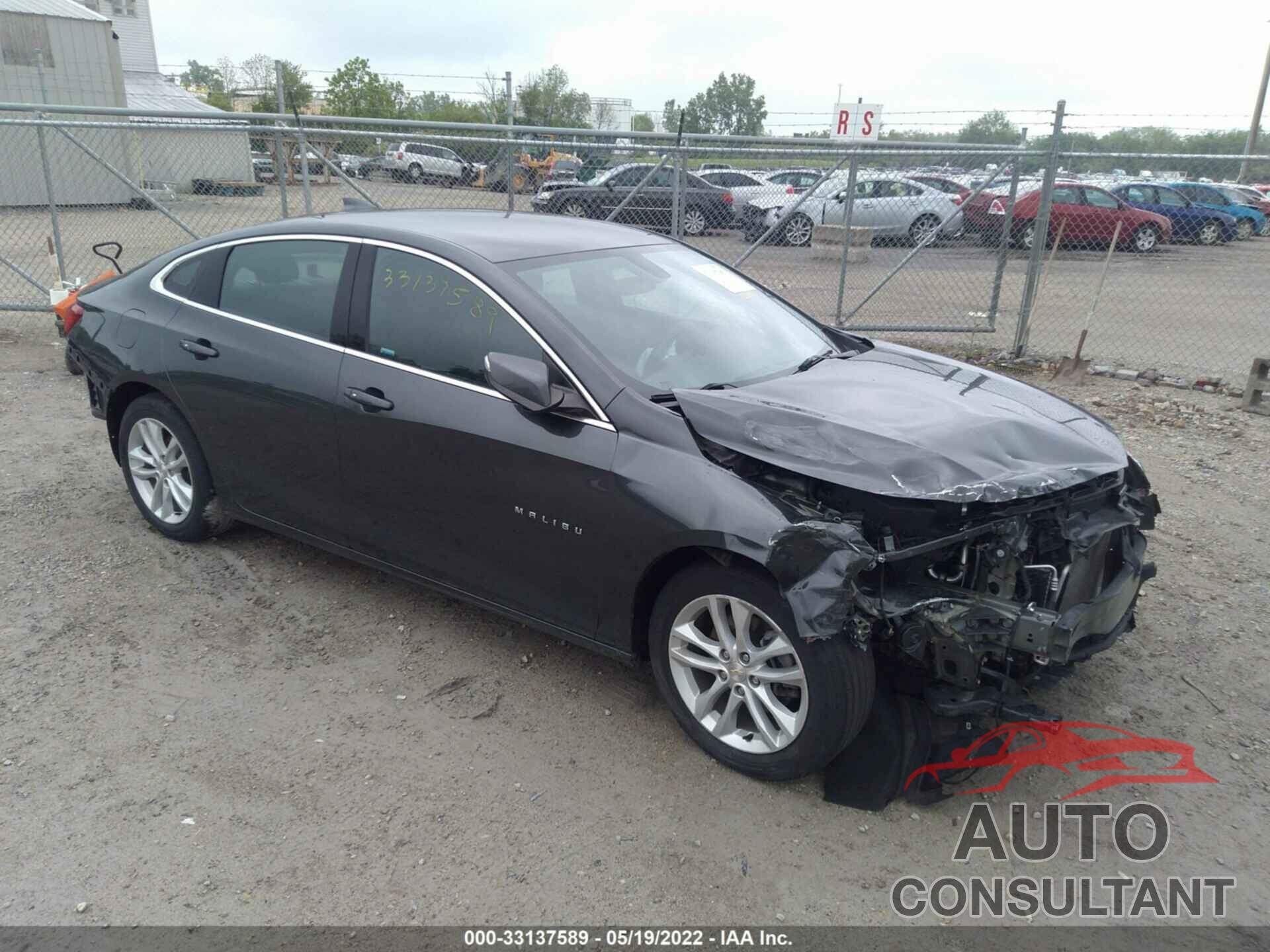 CHEVROLET MALIBU 2017 - 1G1ZE5ST4HF218456