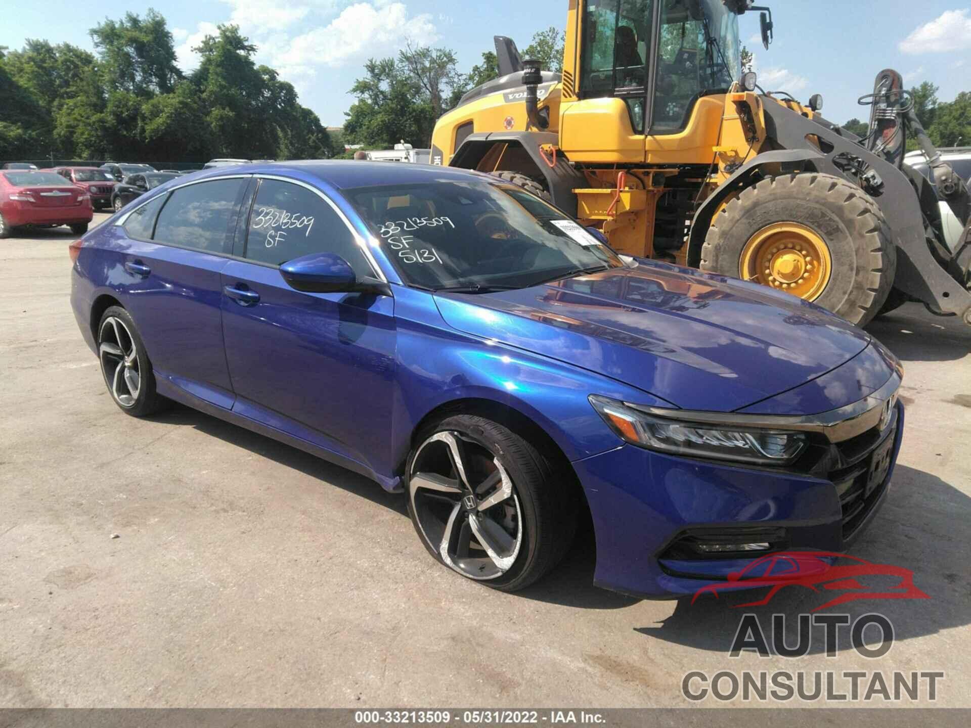 HONDA ACCORD SEDAN 2018 - 1HGCV1F36JA193371