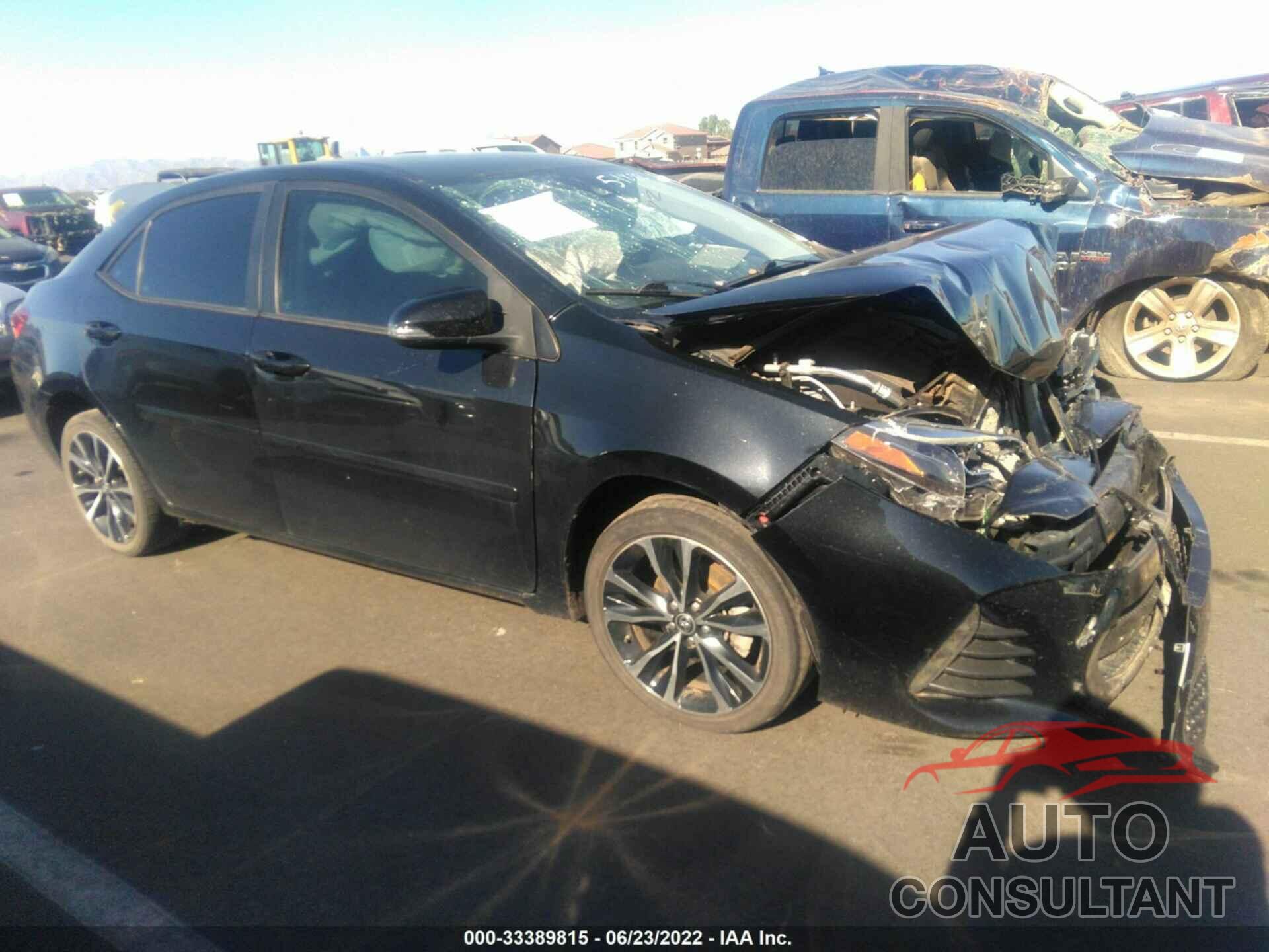 TOYOTA COROLLA 2019 - 2T1BURHE9KC215192