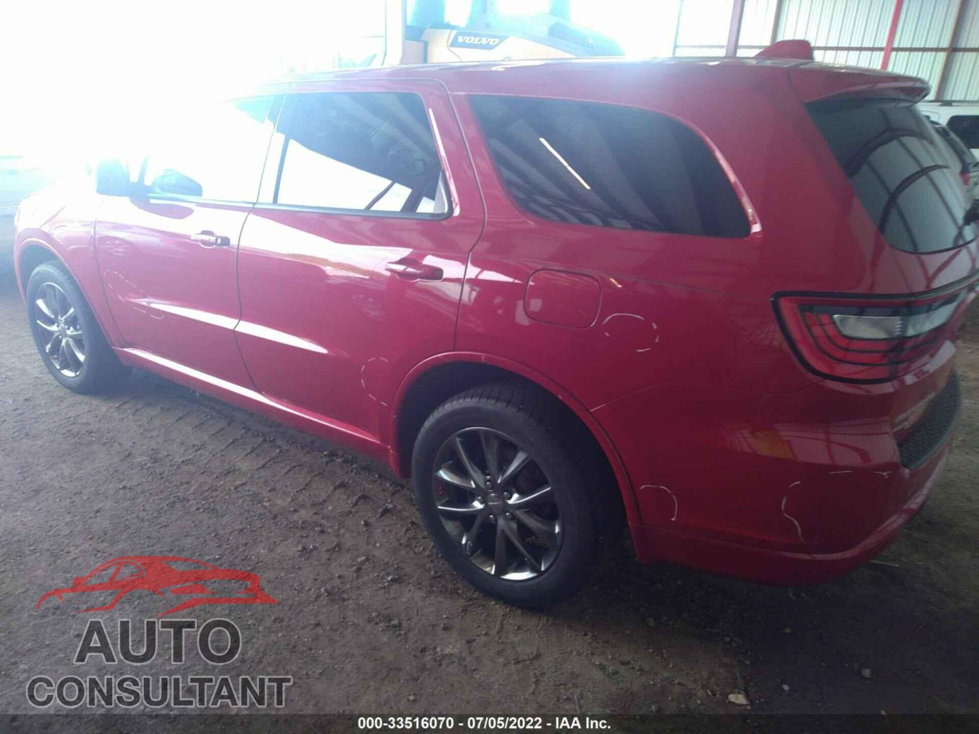DODGE DURANGO 2017 - 1C4RDJDGXHC725110